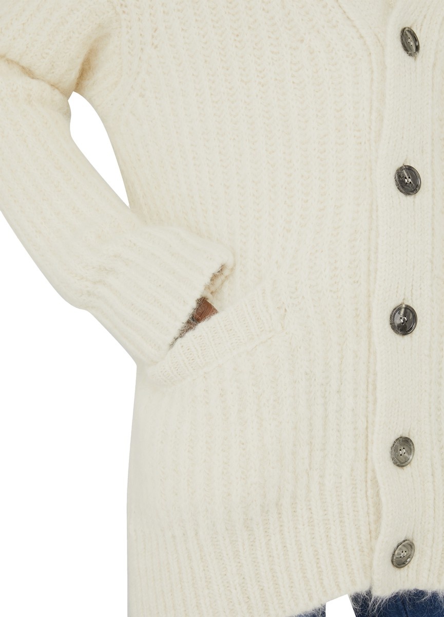 Ribbed chunky cardigan - 4