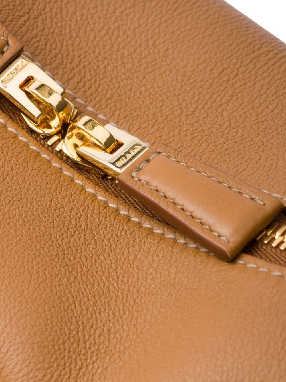 medium leather tote bag - 5