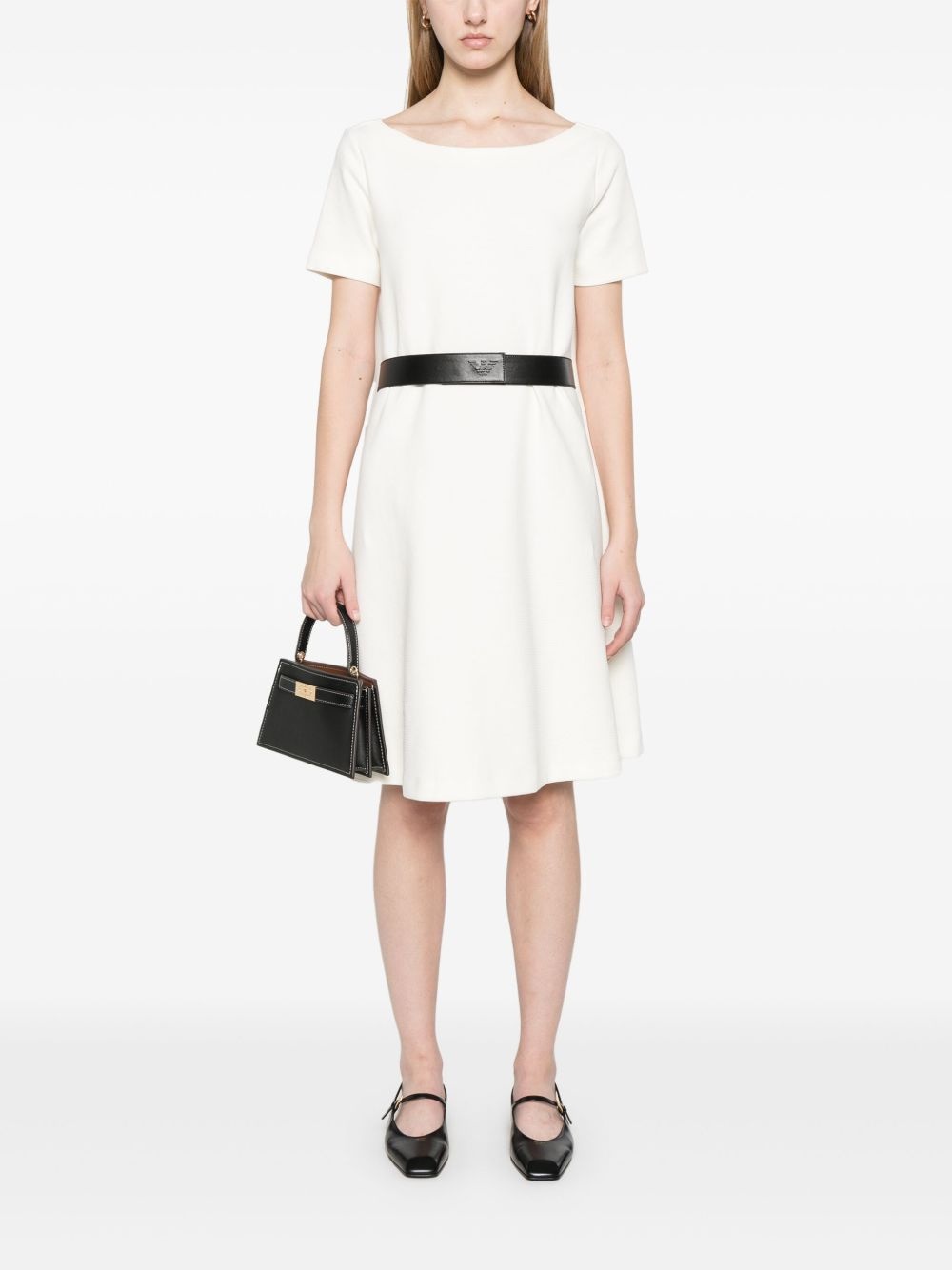 ribbed midi dress - 2