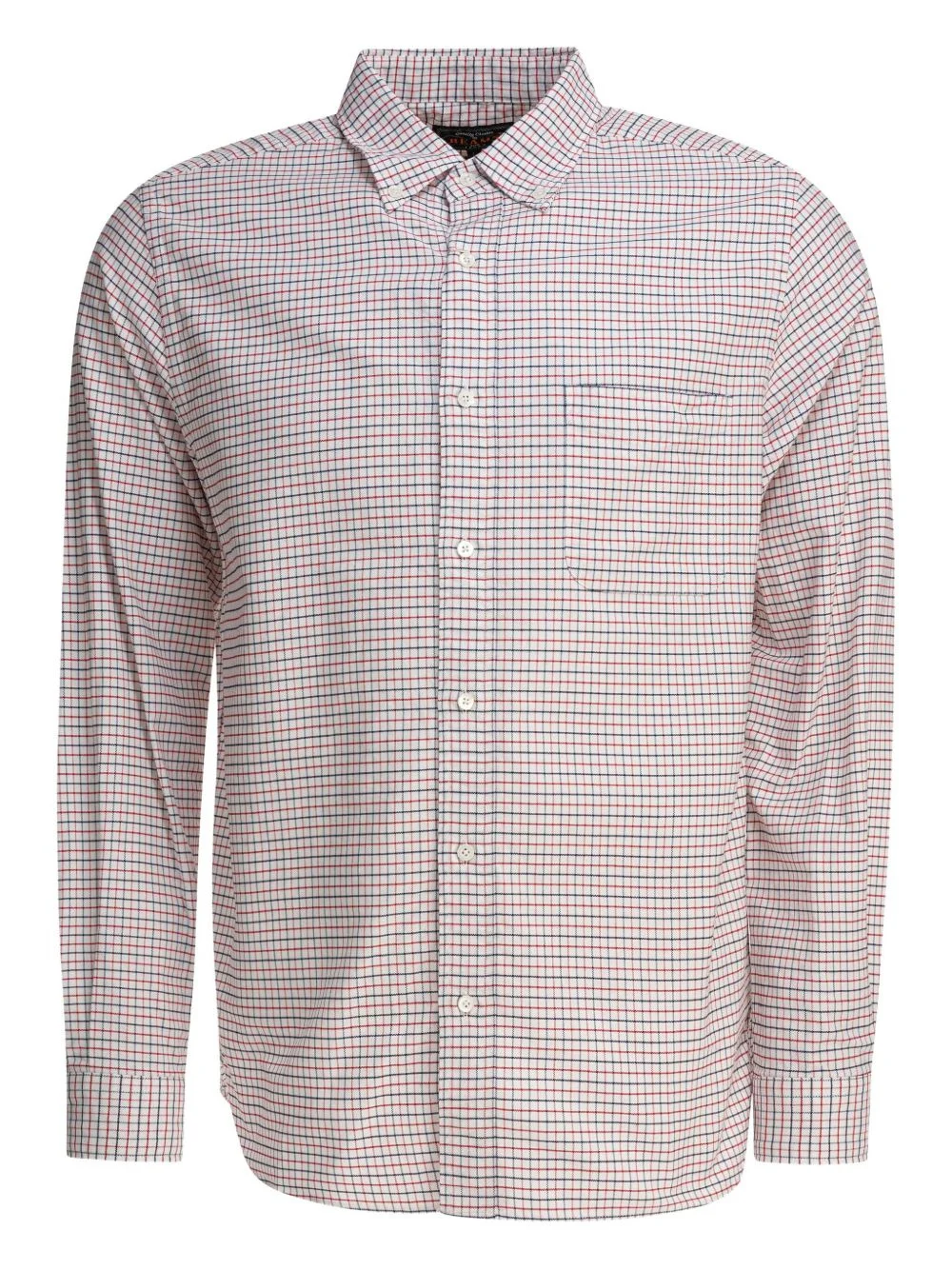 checked pocket shirt - 1