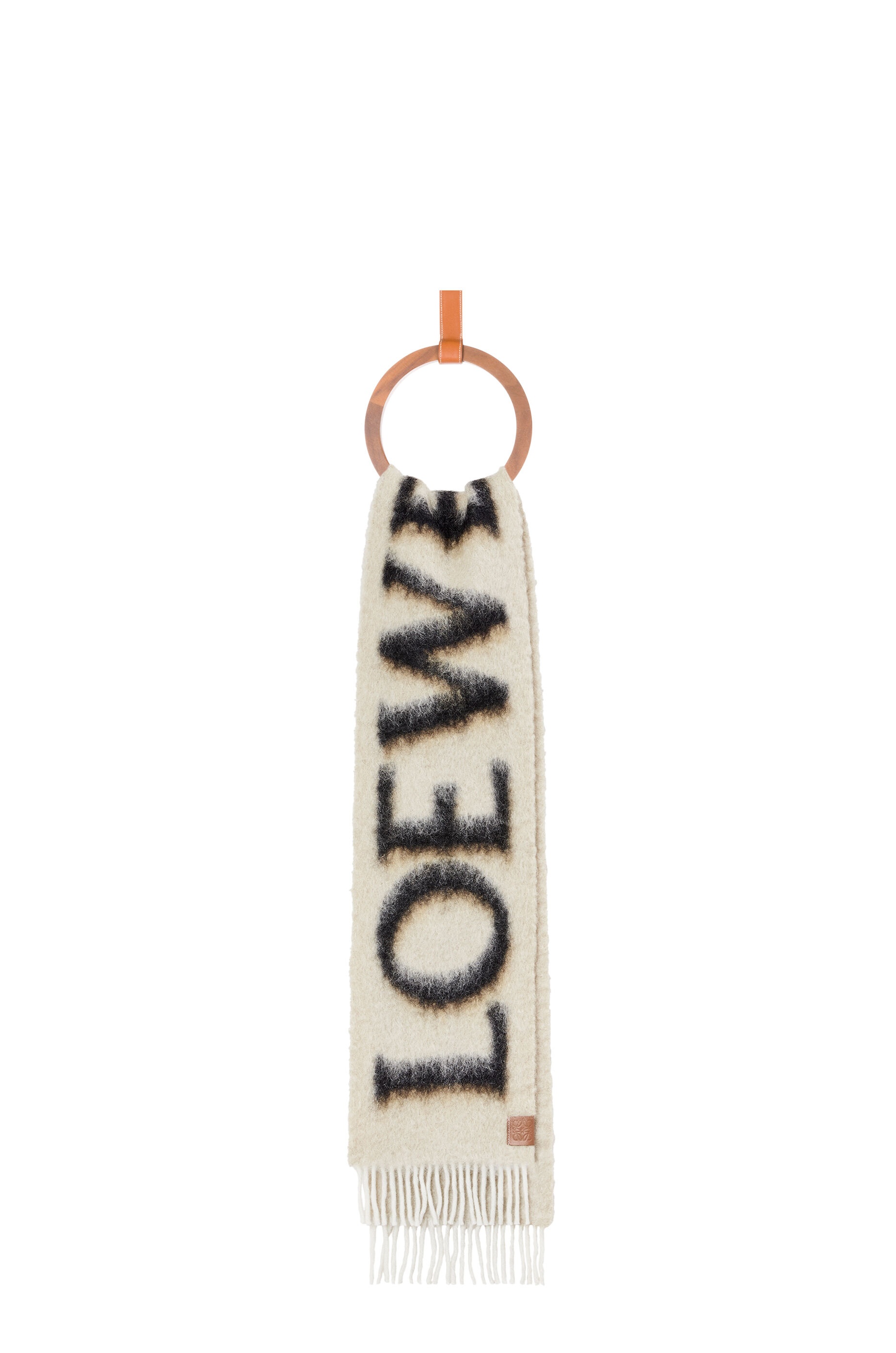 LOEWE scarf in wool and mohair - 1