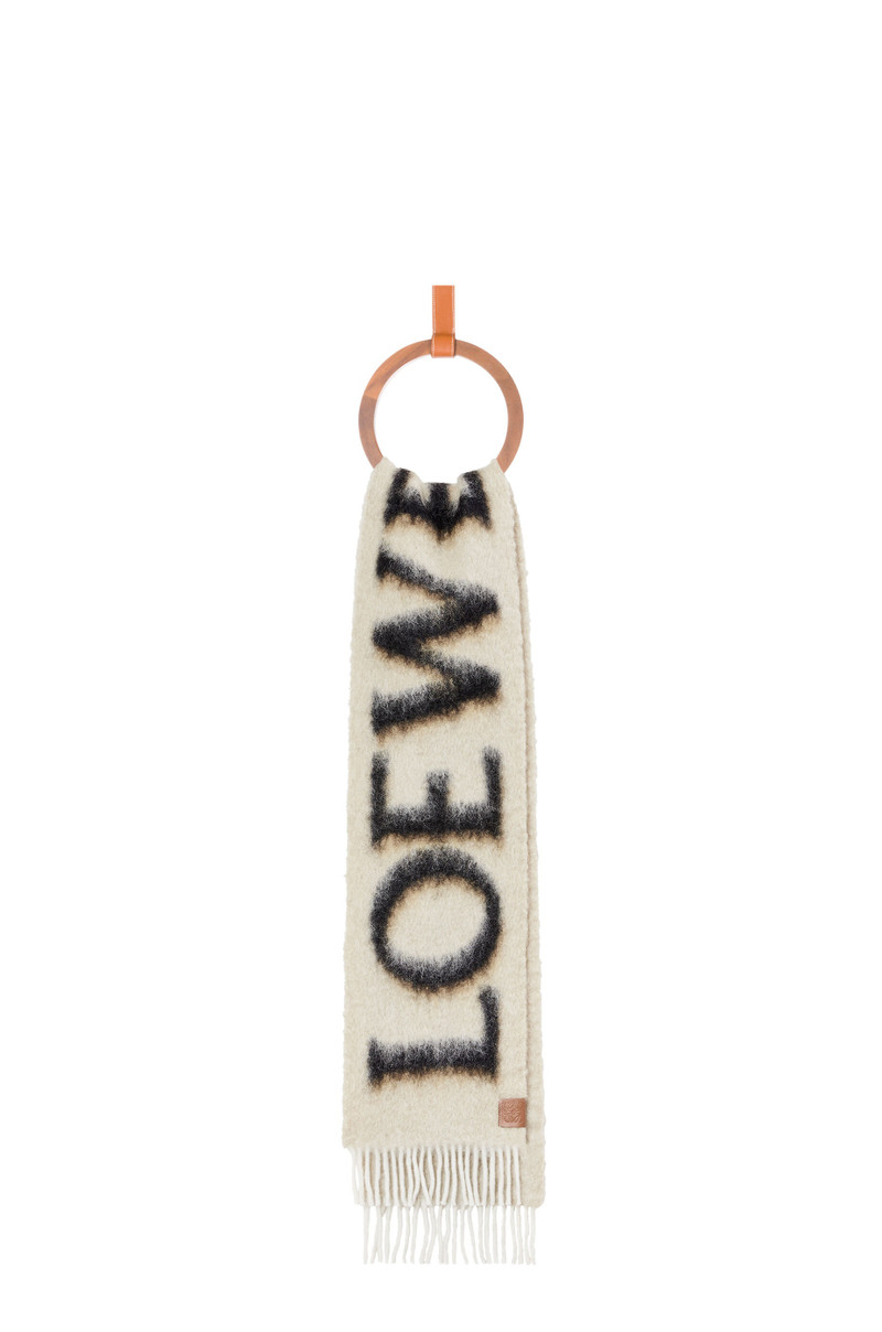 LOEWE scarf in wool and mohair 1
