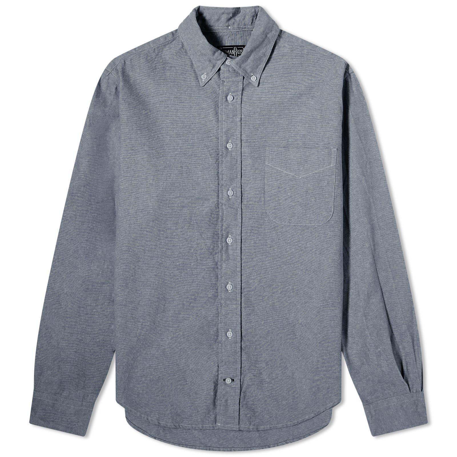 Gitman Vintage Button Down Cotton Linen Shirt - 1