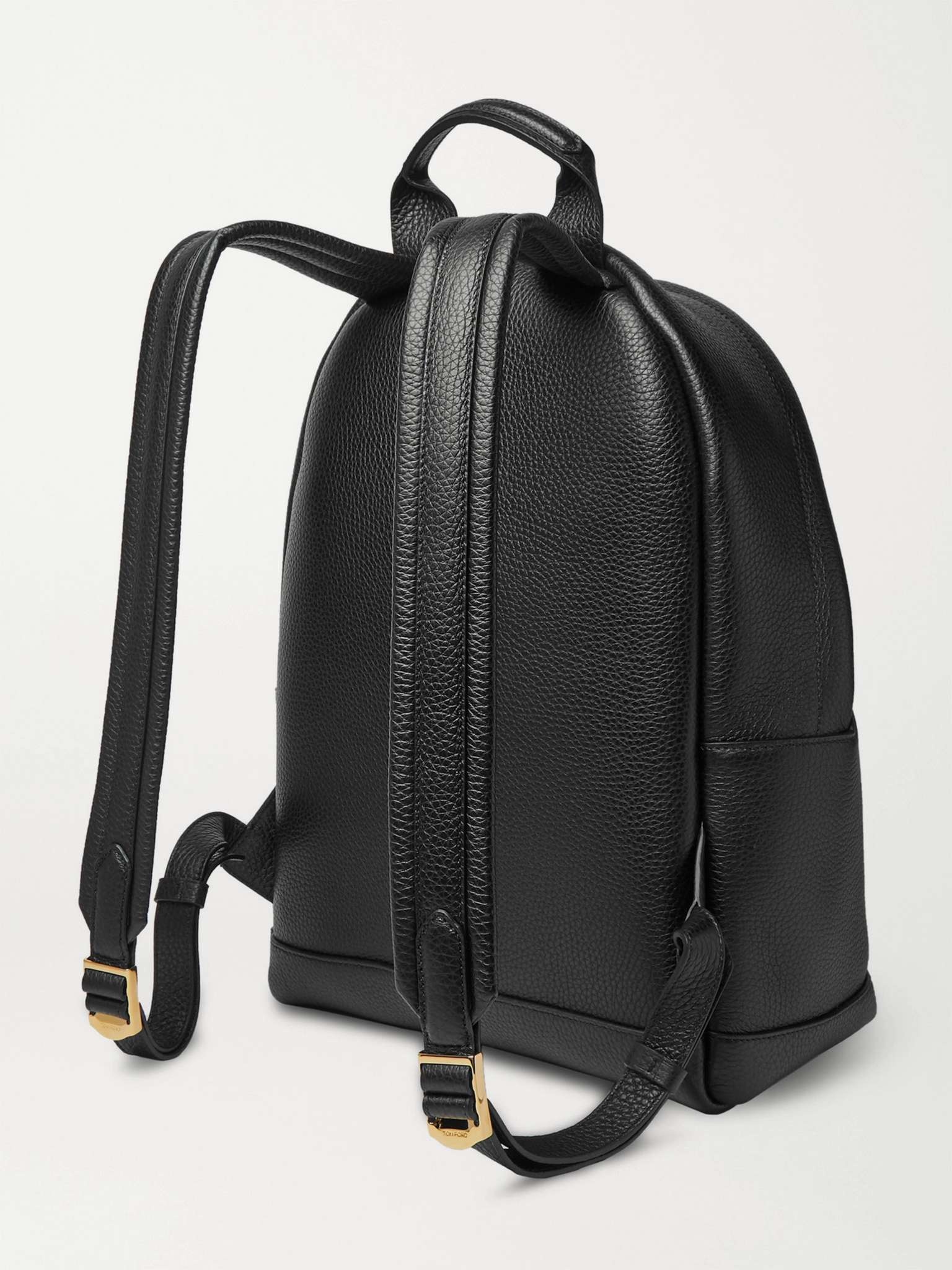 Full-Grain Leather Backpack - 4