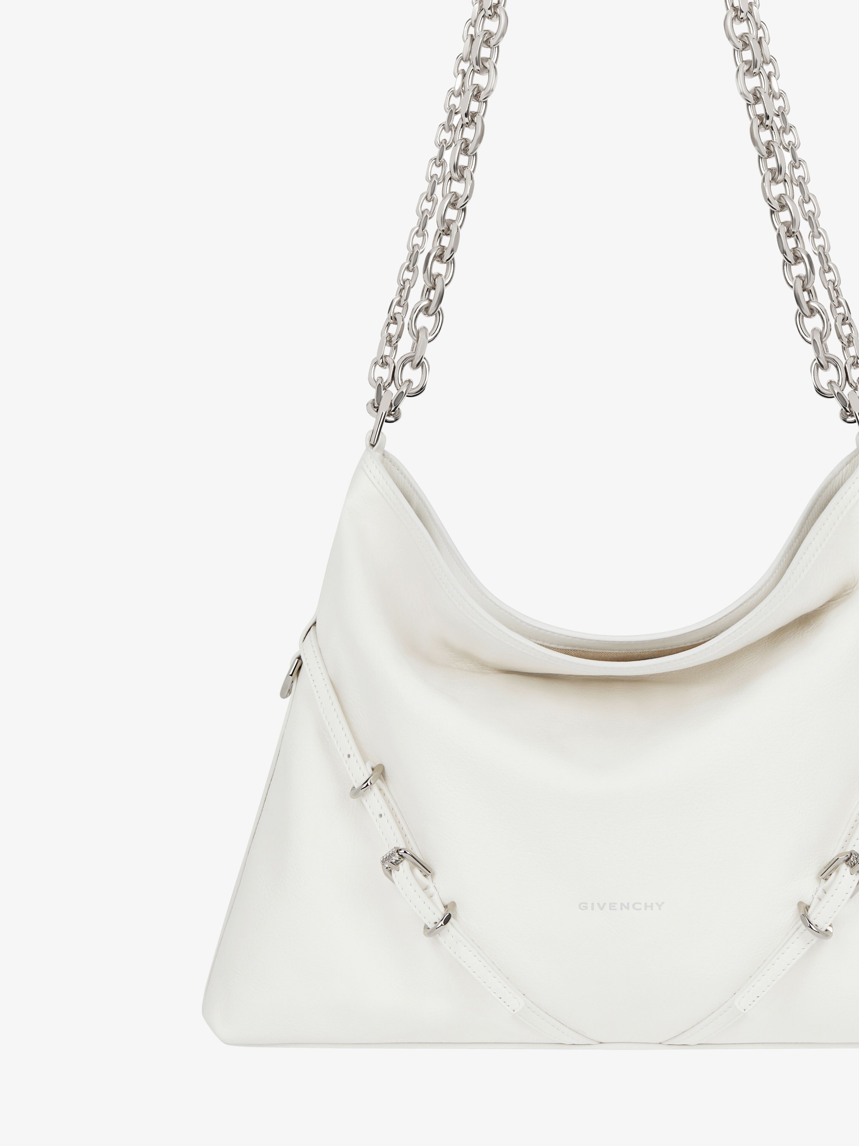MEDIUM VOYOU CHAIN BAG IN LEATHER - 6