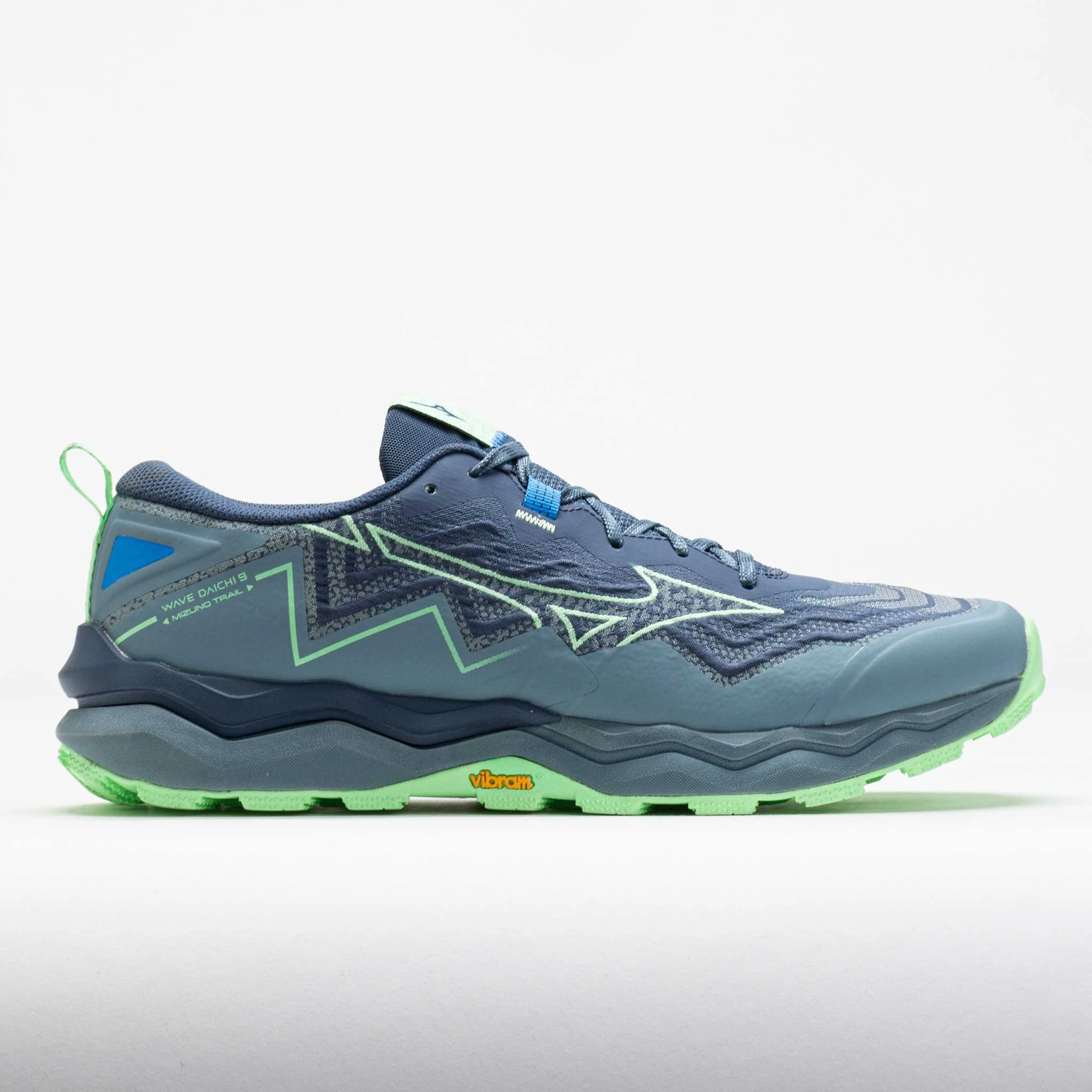 Mizuno Wave Daichi 9 Men's Vintage Indigo/Neo Mint - 1