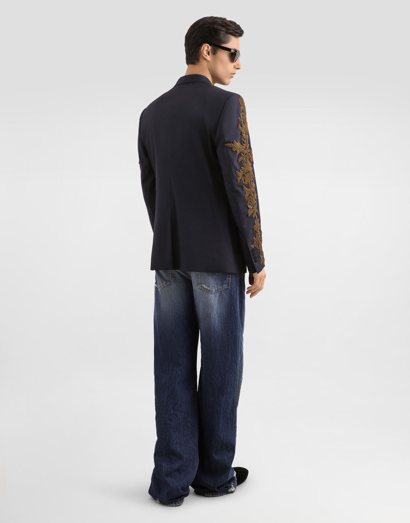 Double-breasted new martini wool jacket 3