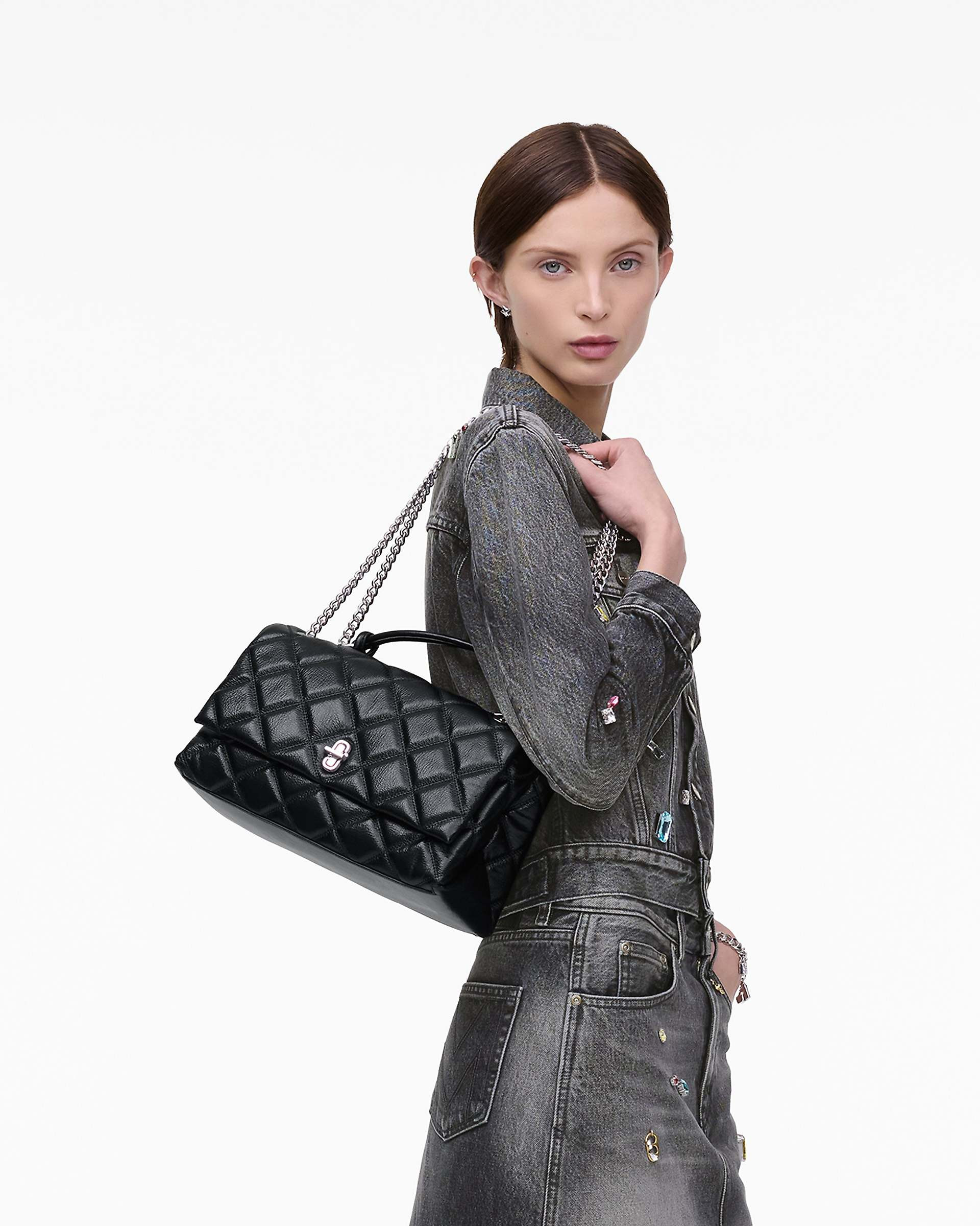 THE QUILTED DUAL CONVERTIBLE SHOULDER BAG - 2