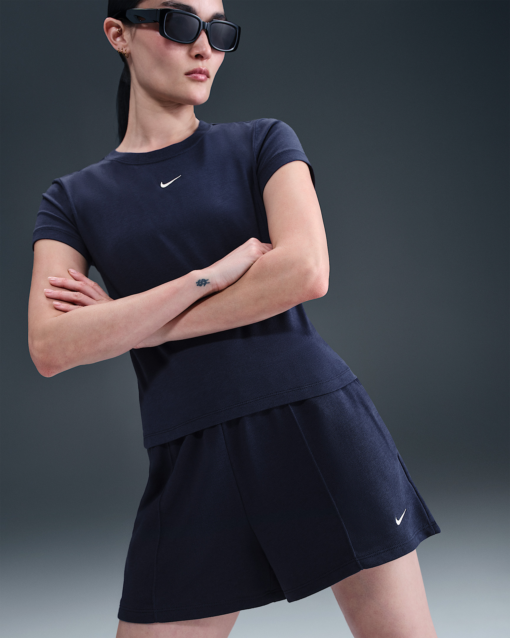 Nike Sportswear Chill Terry Women's Mid-Rise 4" French Terry Shorts - 5