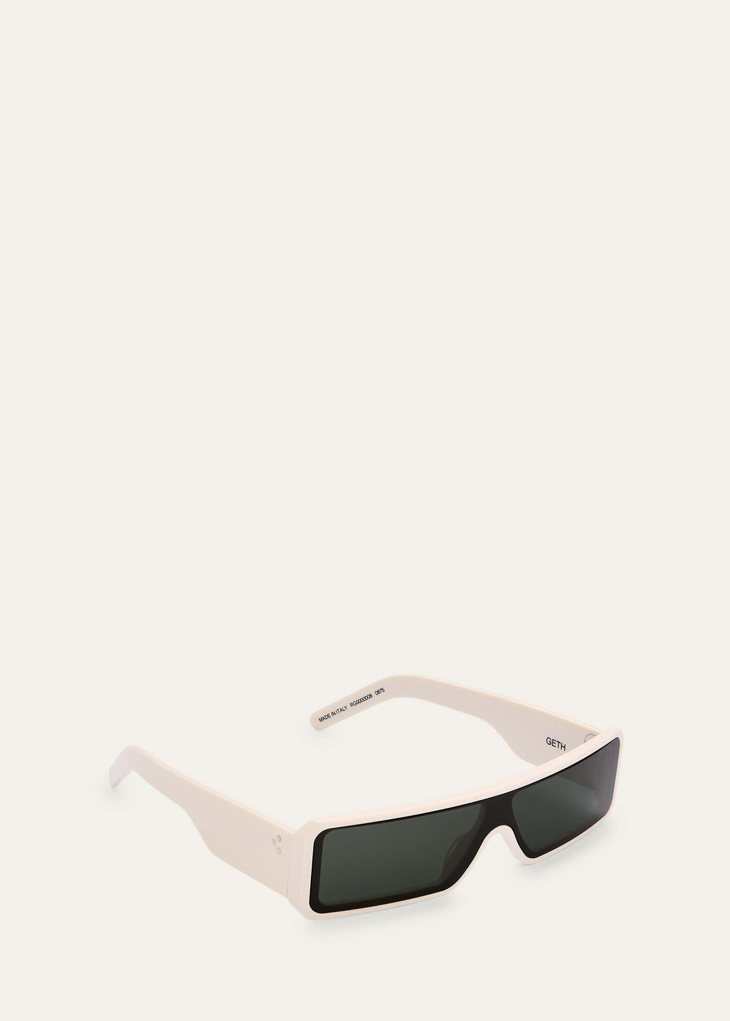 Men's Fog Acetate Rectangle Sunglasses - 3