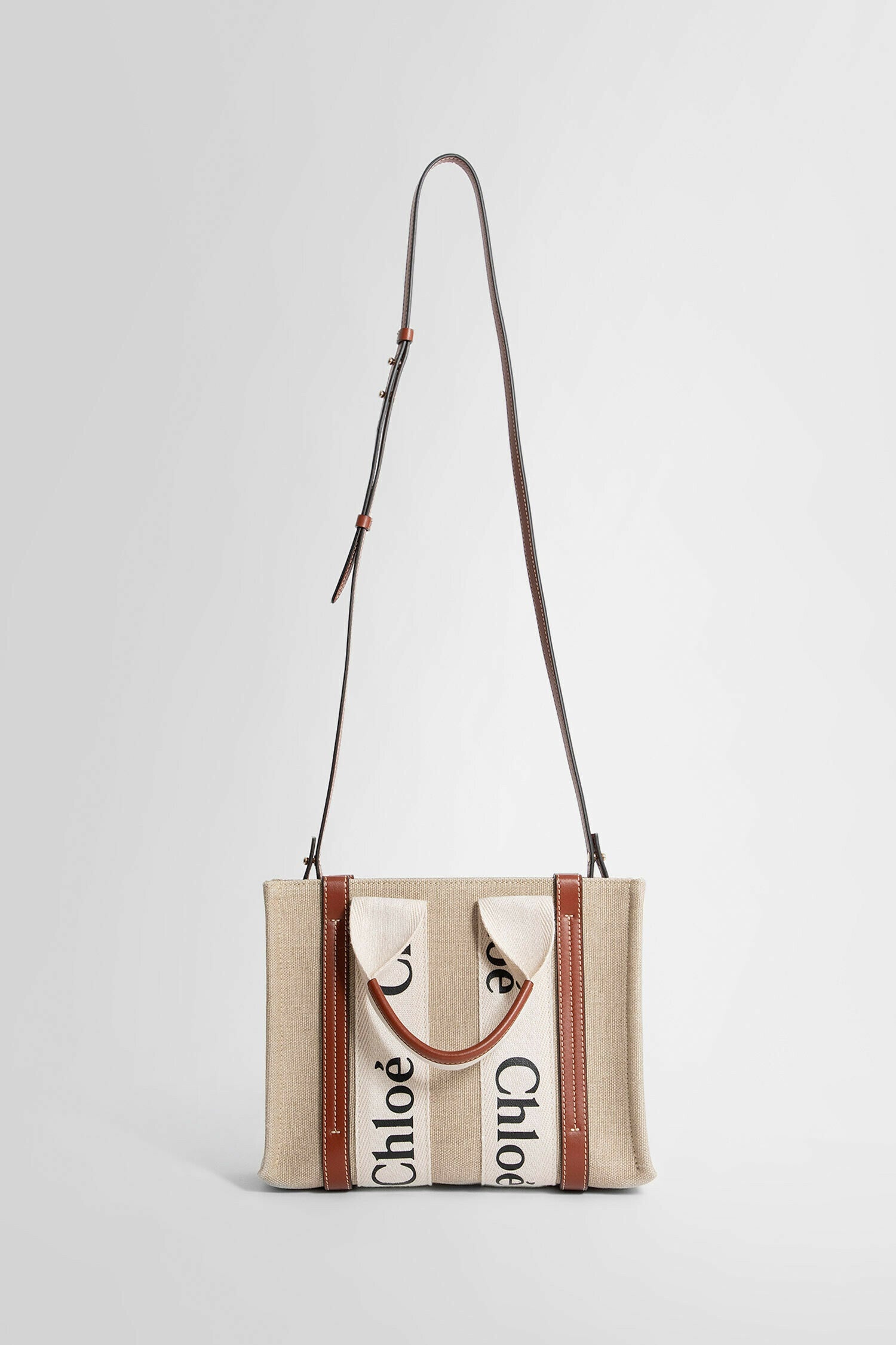CHLOÉ WOMAN BEIGE TOTE BAGS - 4