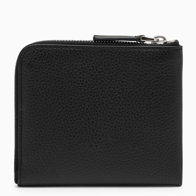 Marni Black Zipped Wallet With Logo Men - 3