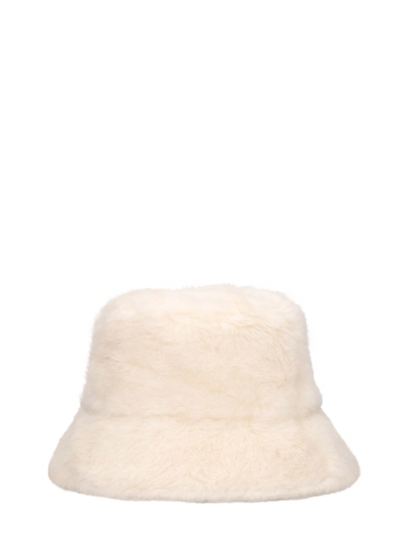 Figura alpaca & wool teddy bucket hat - 5