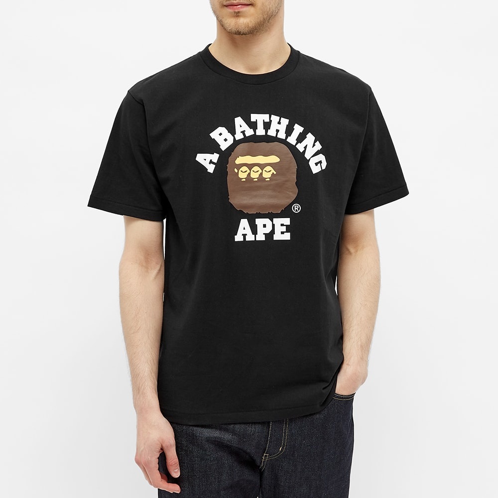 A Bathing Ape Triple College Tee - 4