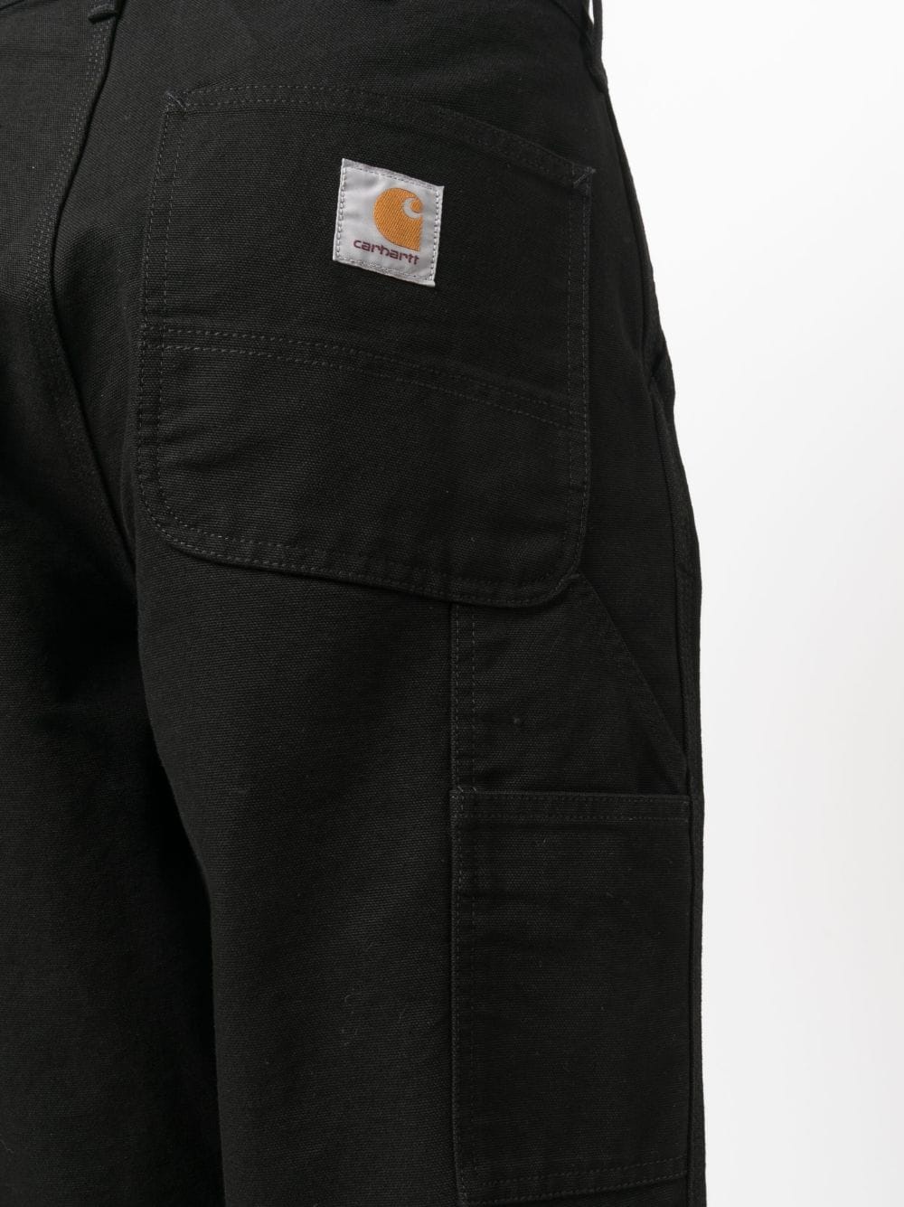 straight-leg logo-patch trousers - 5