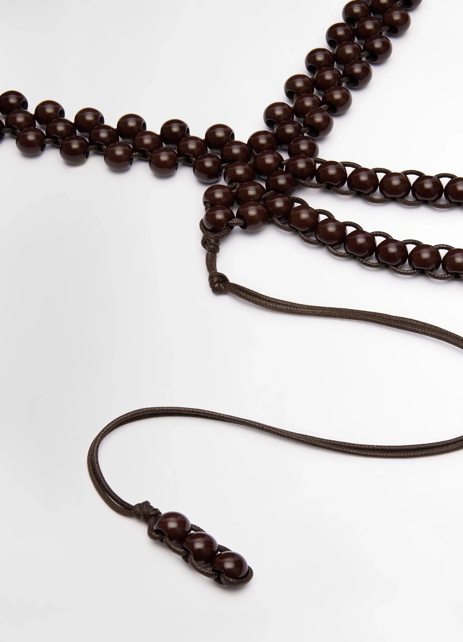 BEADED BRACES BELT - 4
