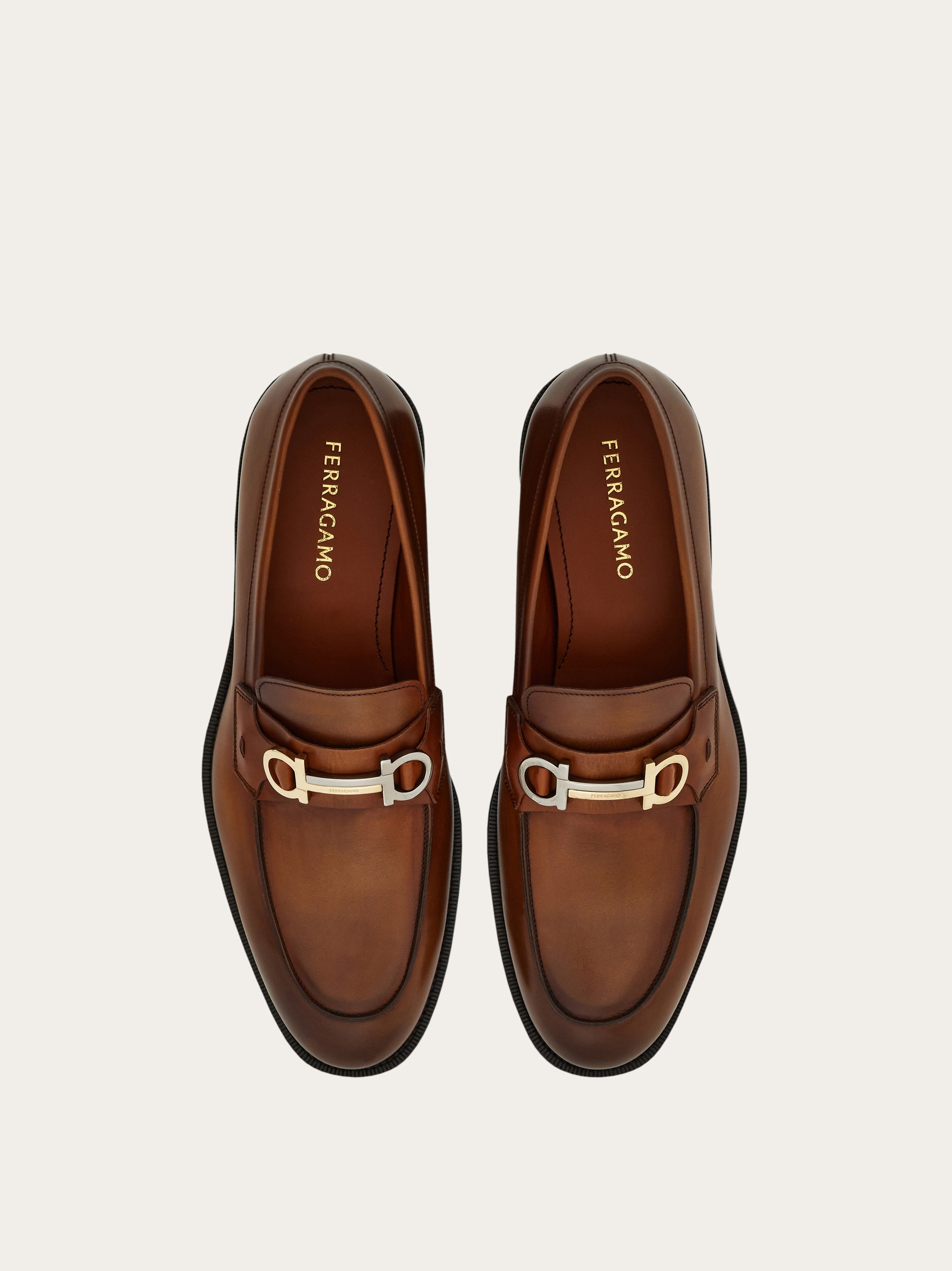 Gancini buckle loafer - 3
