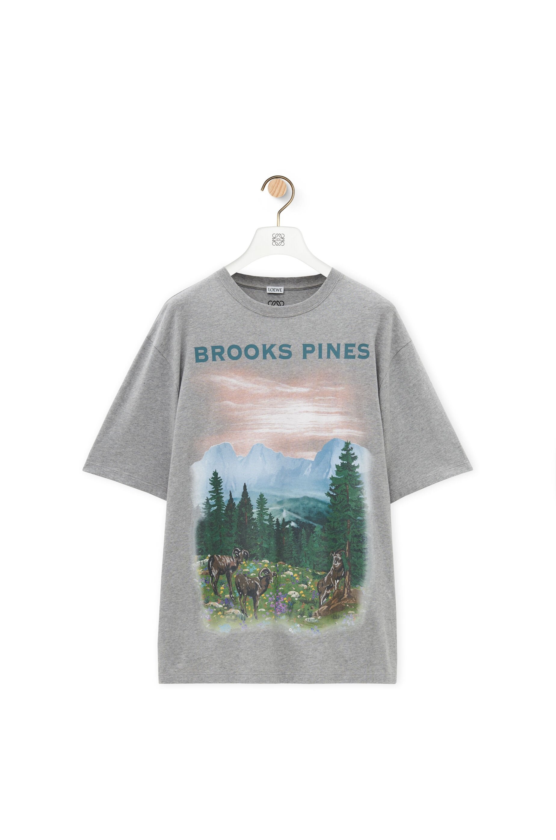 Loose fit T-shirt in cotton - 1
