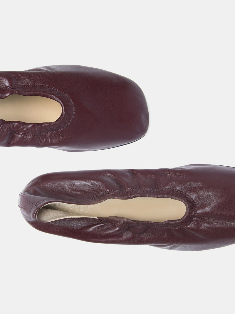 Mica Flat / Oxblood Leather 4