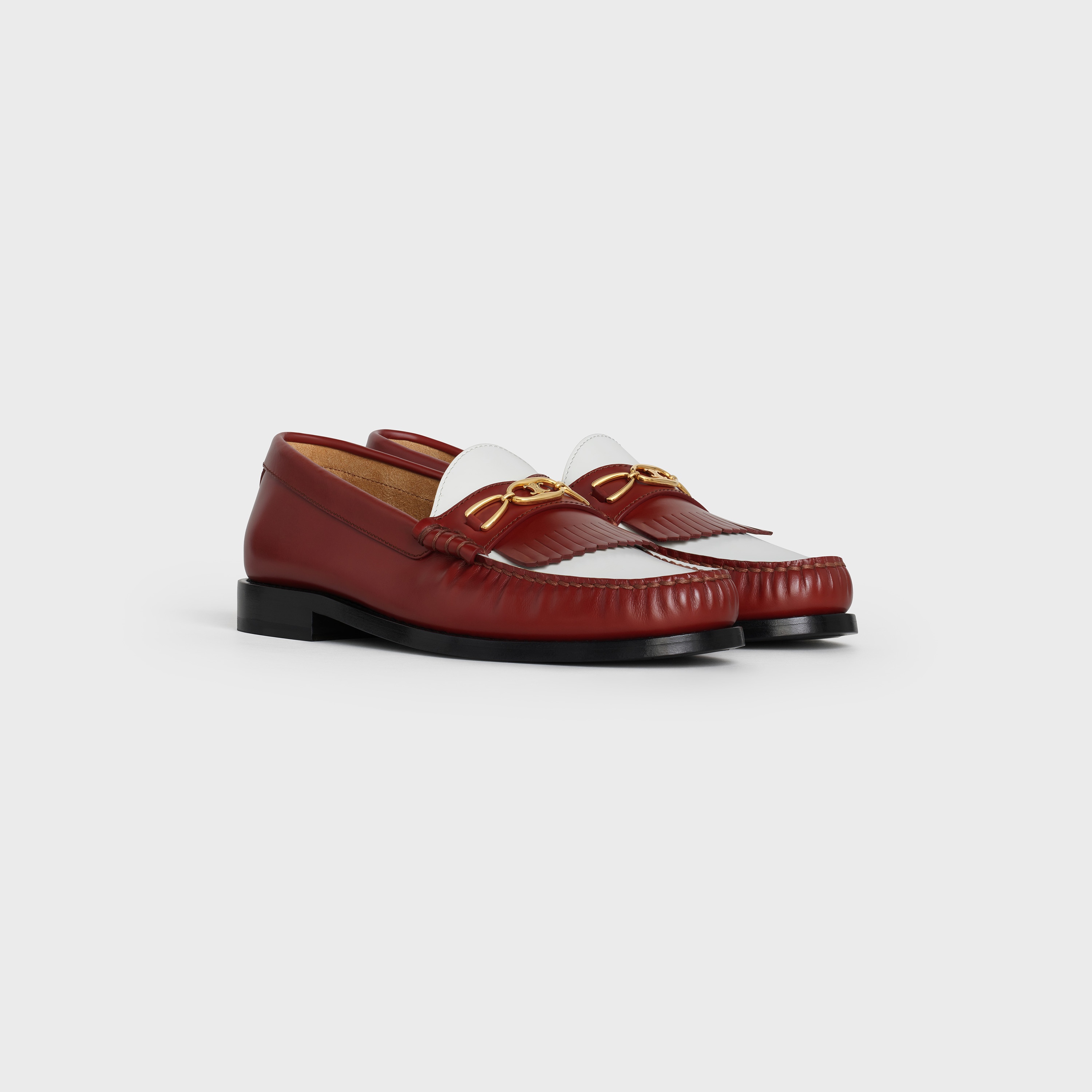 CELINE LUCO MAILLONS TRIOMPHE LOAFER in Polished Calfskin - 2