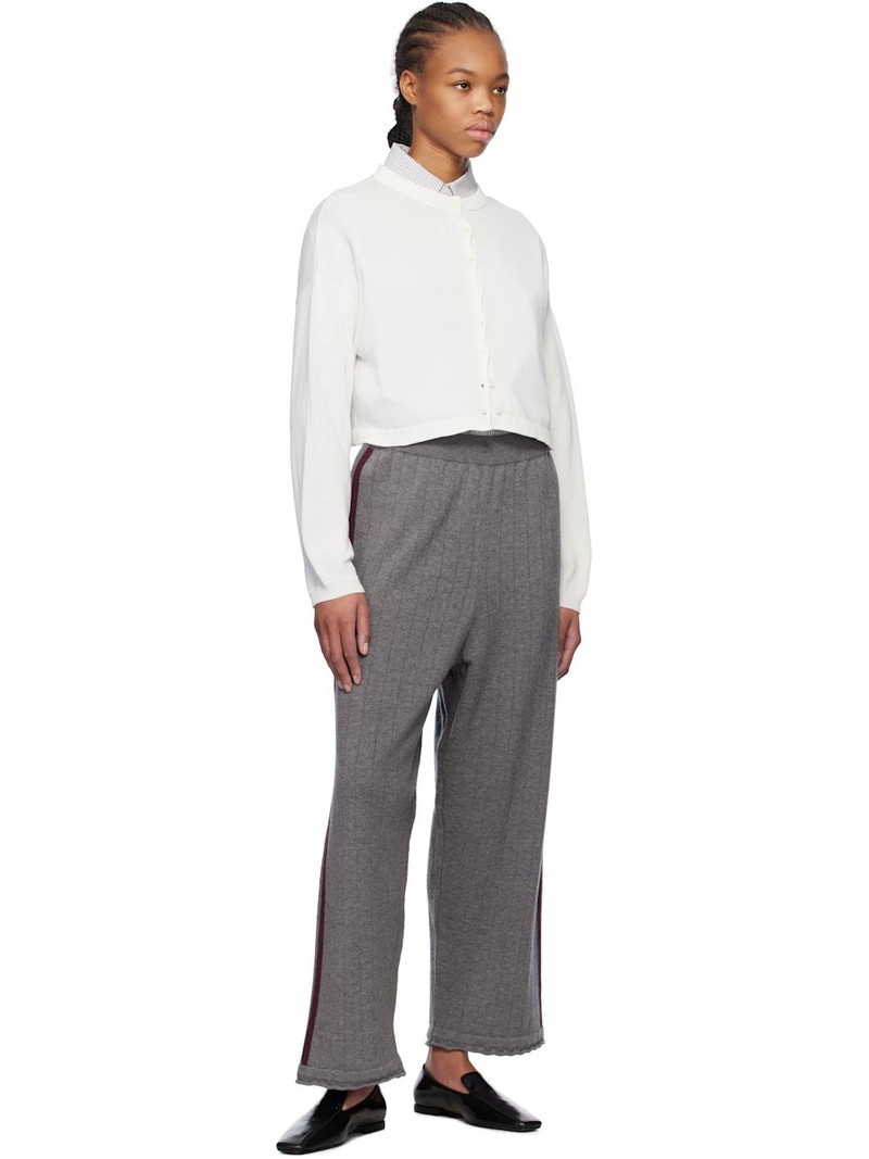 CORDERA White Cotton Cropped Cardigan outlook