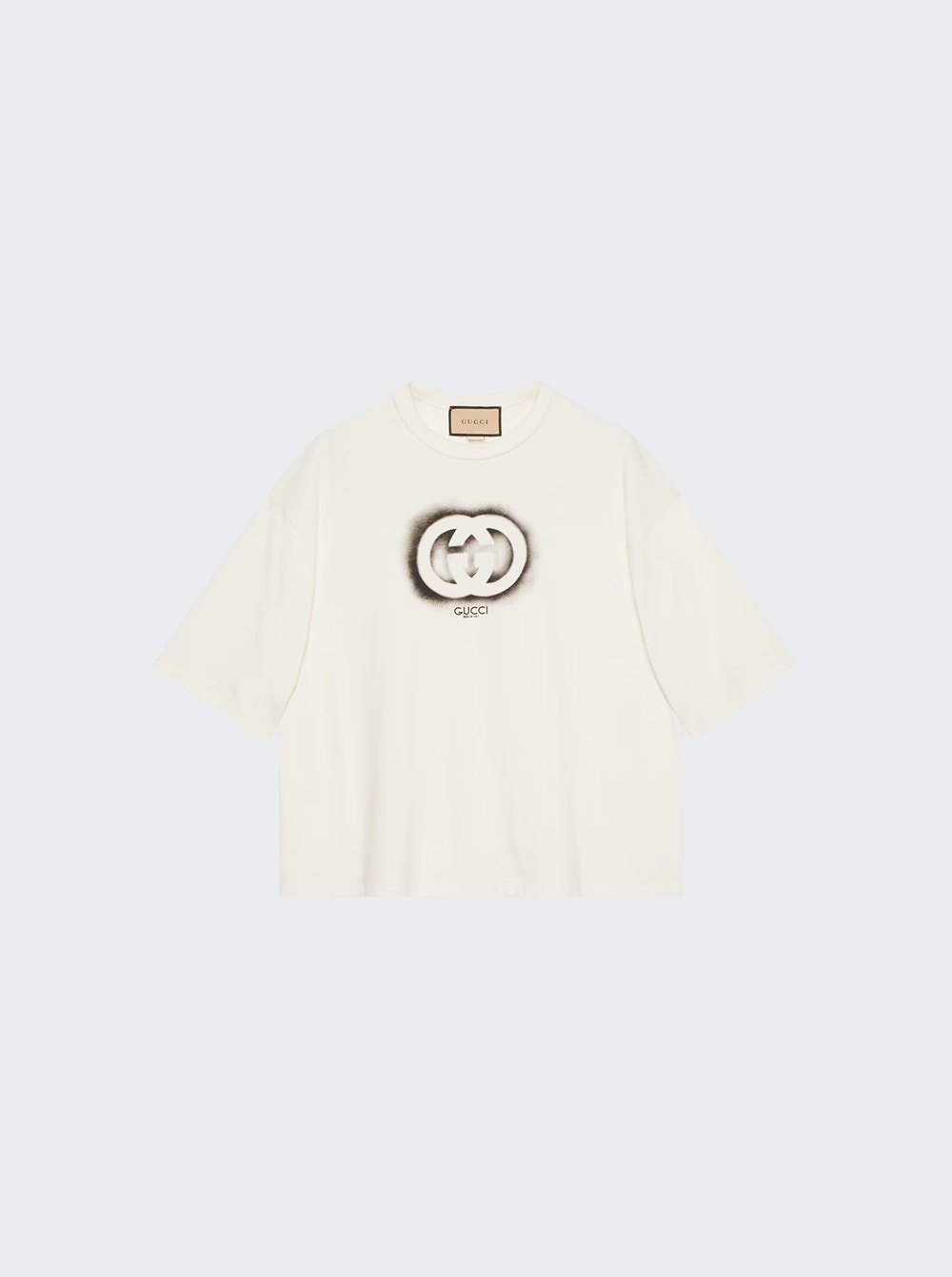 Cotton Jersey T-shirt White - 1