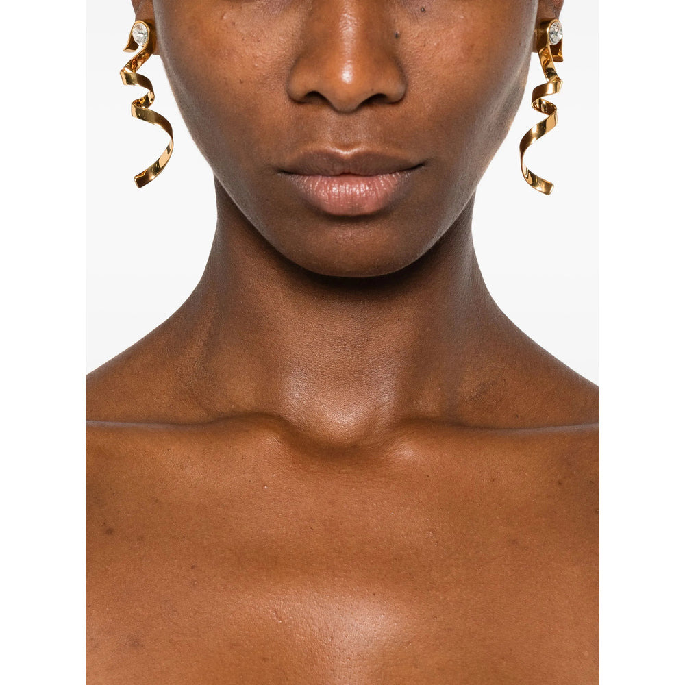 Dries Van Noten Gold Earrings Women - 3