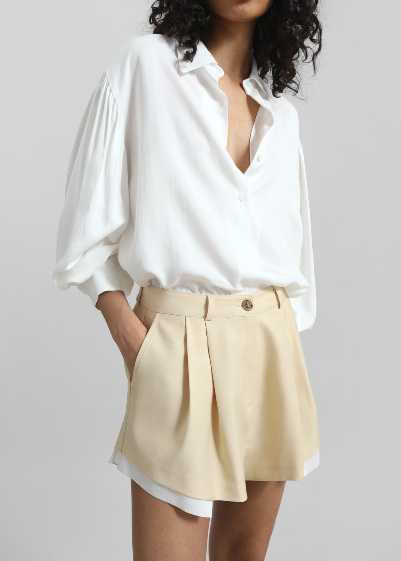 Azura Fluid Shirt - White 4