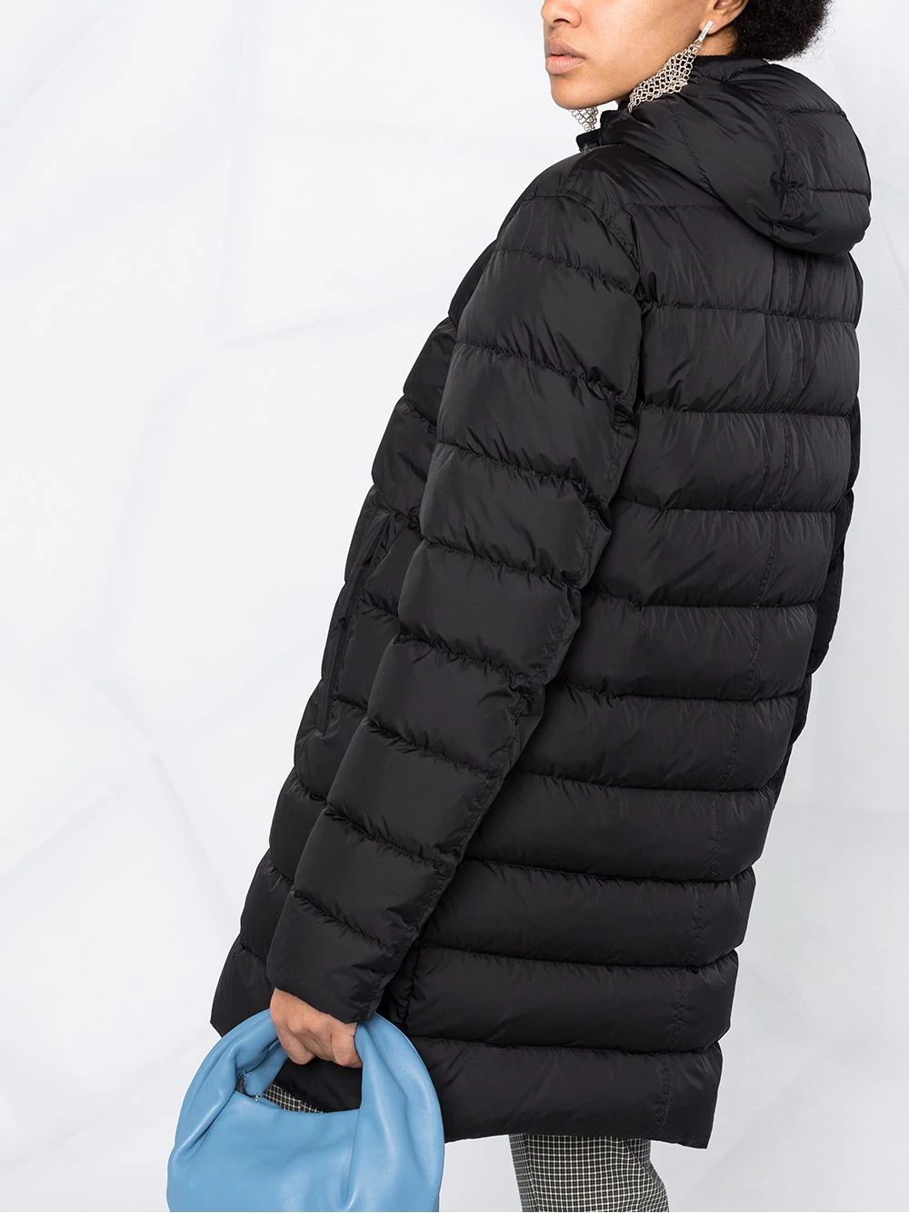 padded hooded jacket - 3