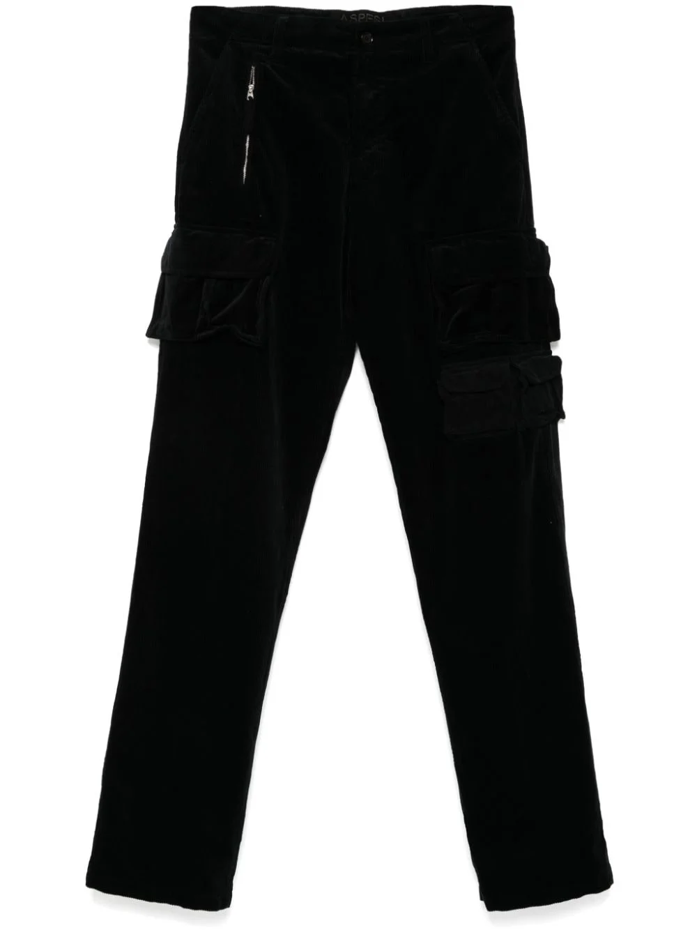 corduroy cargo trousers - 1