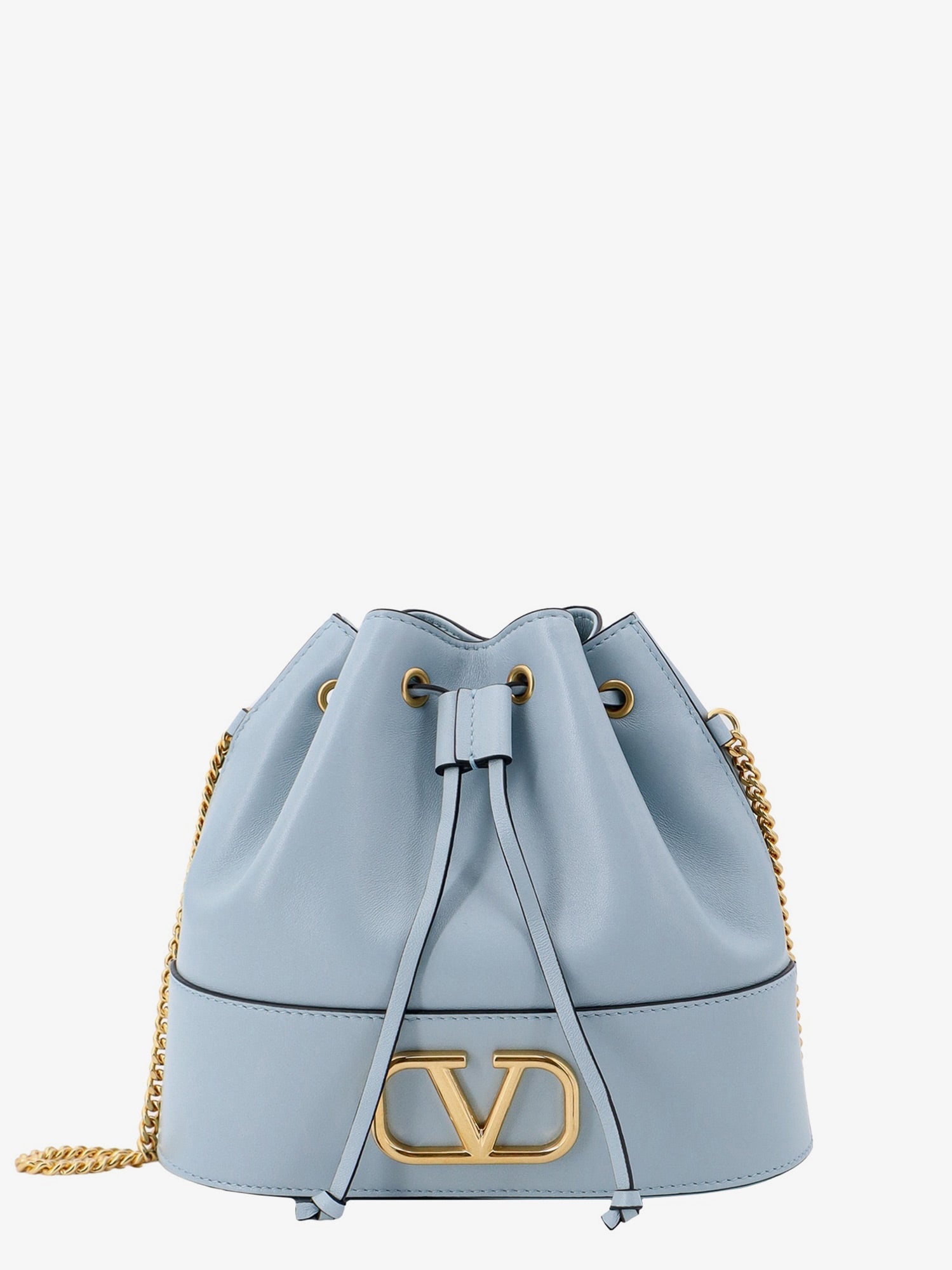 Valentino Garavani Woman Bucket Bag Woman Blue Bucket Bags - 1