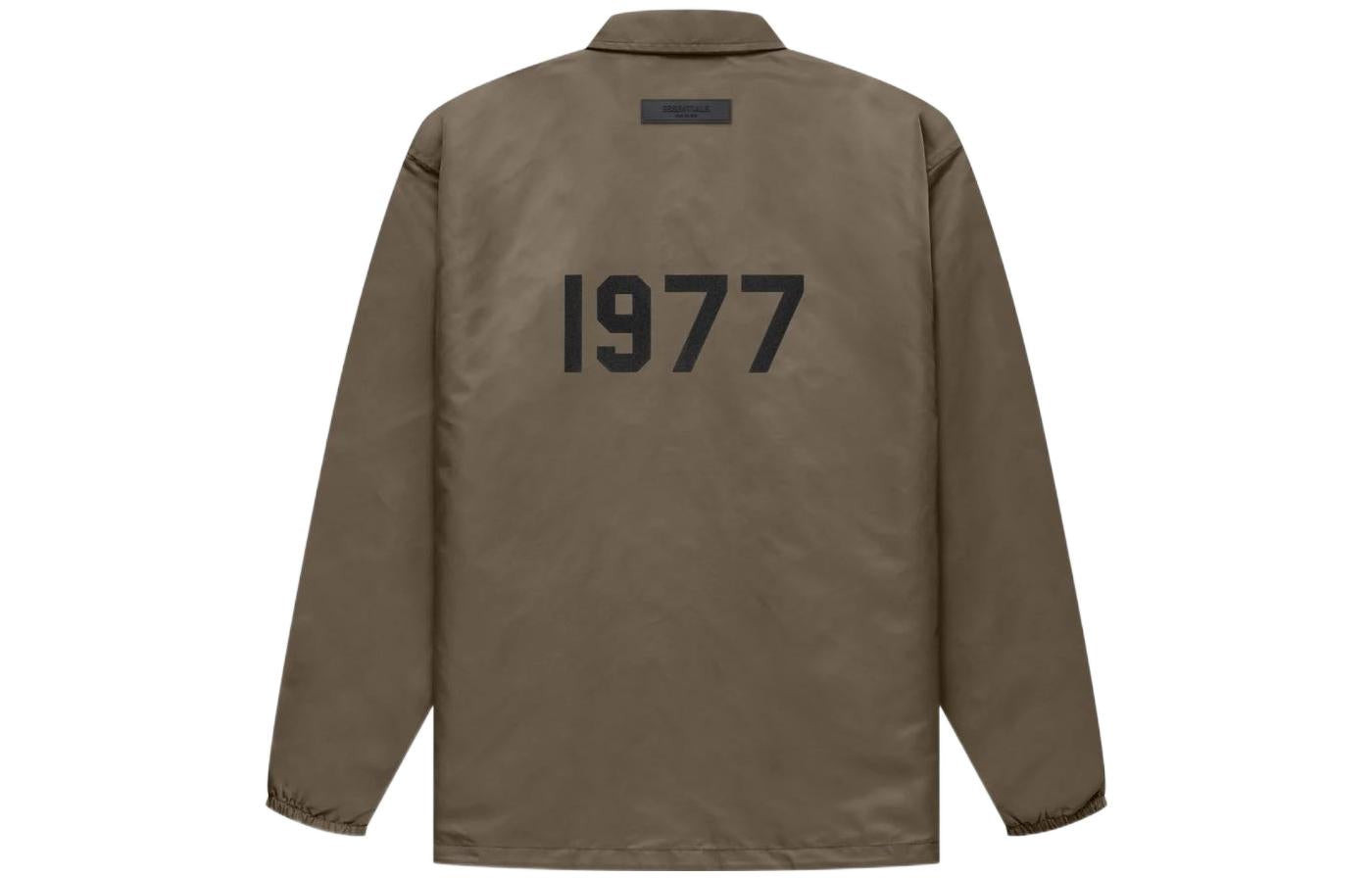 Fear of God Essentials FW22 Coaches Jacket 'Wood' FOG-FW22-147 - 2