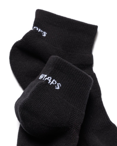 WTAPS Skivvies 3 Piece Ankle Sox Black outlook