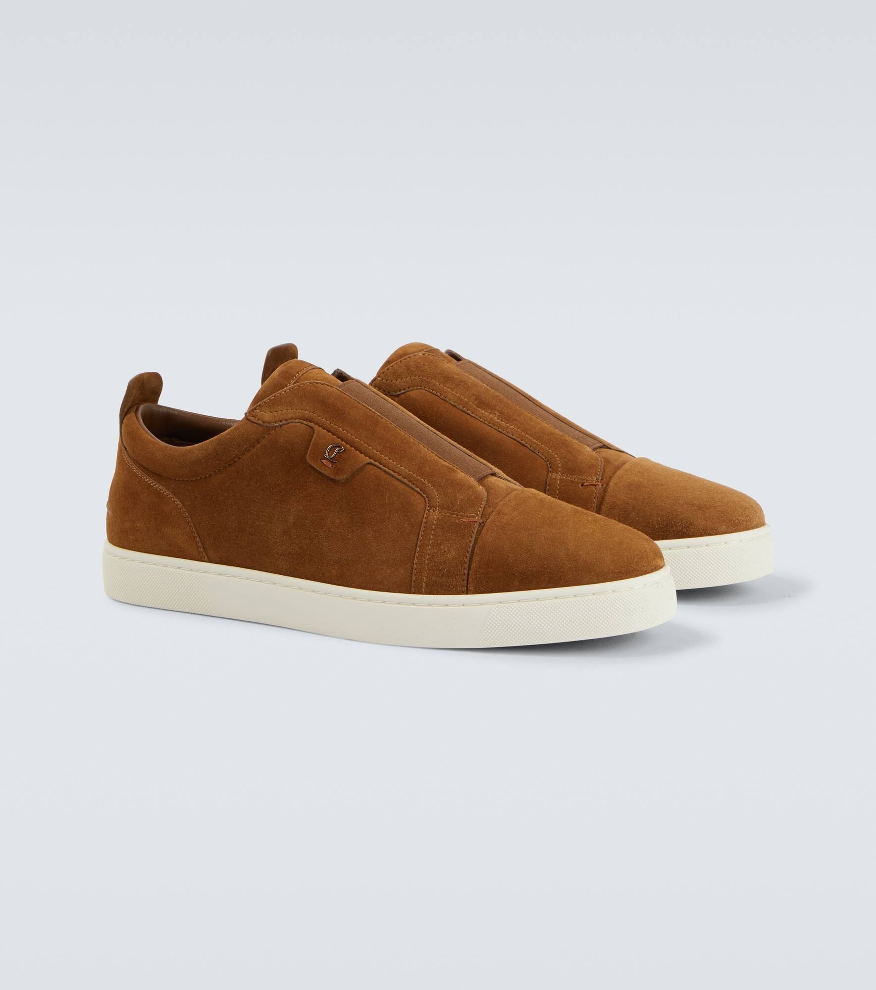 St Louis suede slip-on sneakers - 5