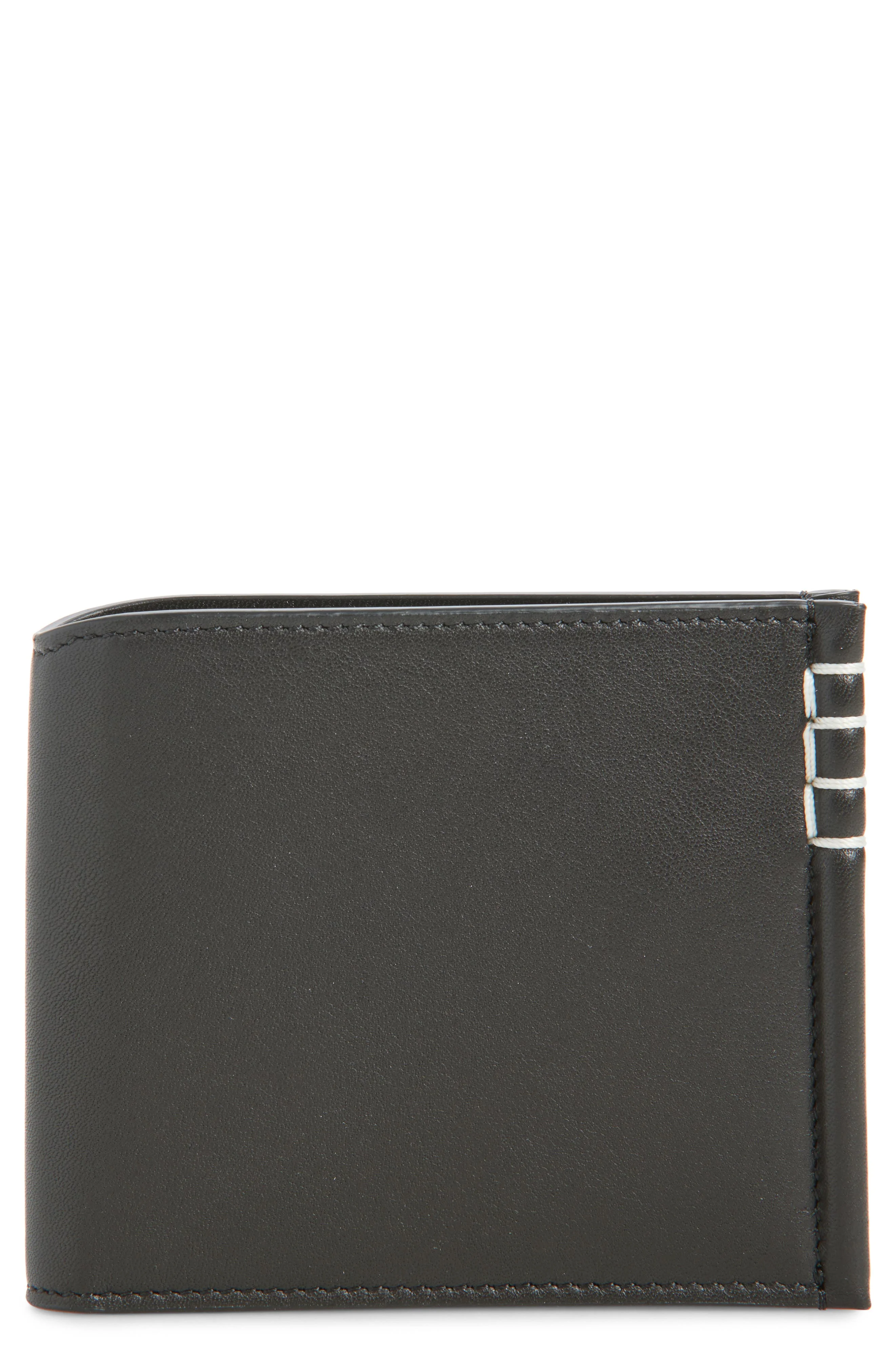 JW Anderson Loafer Leather Bifold Wallet in Black at Nordstrom - 1