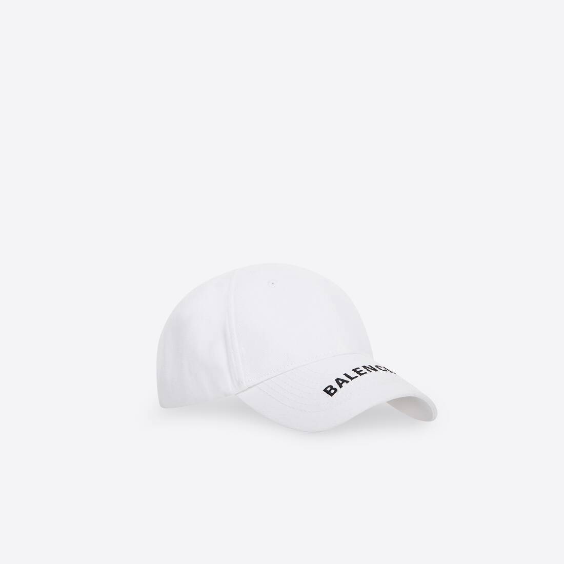 Logo Visor Cap  in White - 2