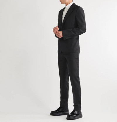 Alexander McQueen Slim-Fit Wool-Jacquard Suit Trousers outlook