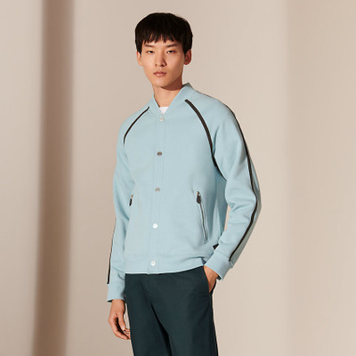 Hermès "Ganses colorees" varsity jacket outlook