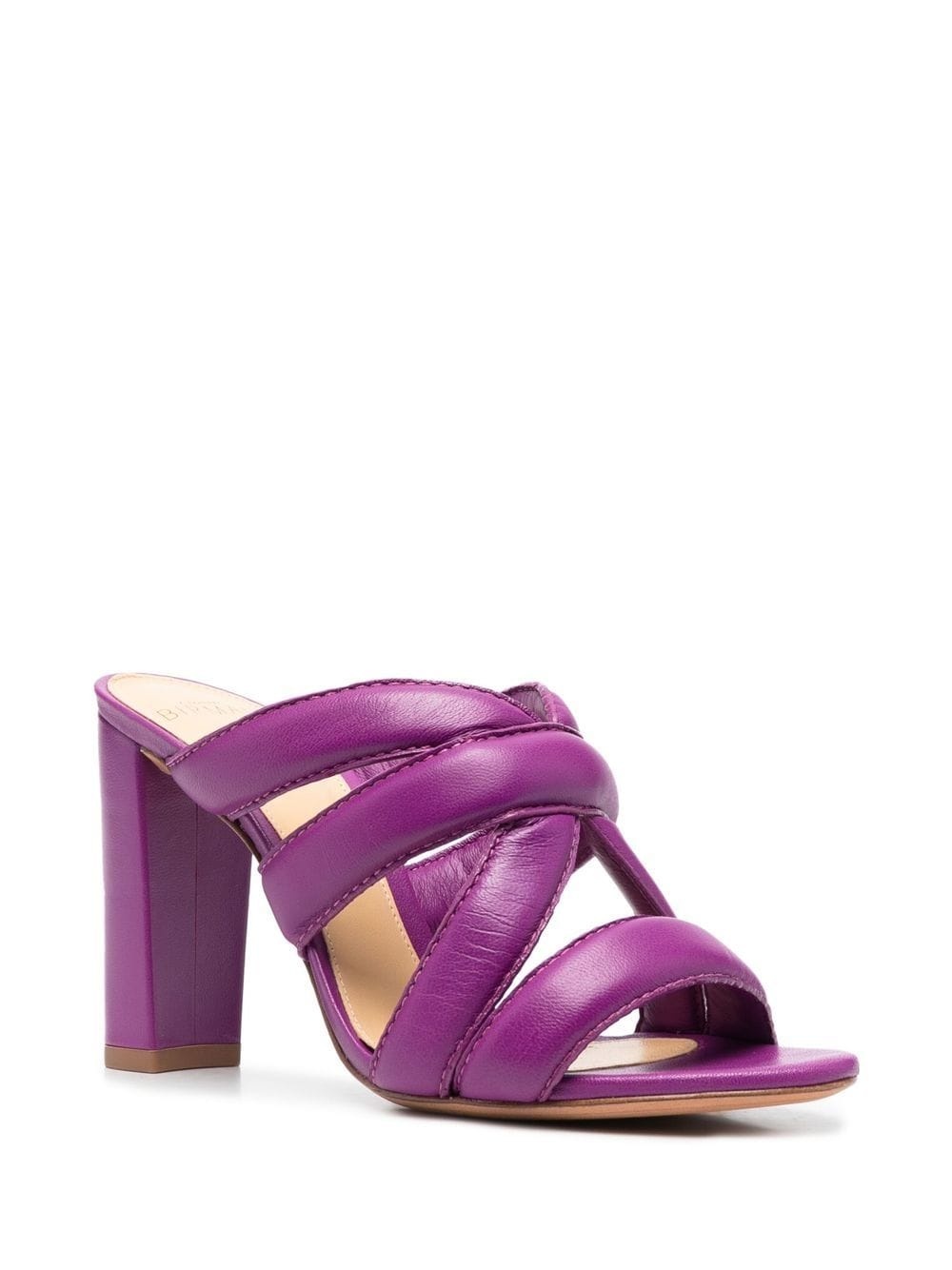 padded-strap 95mm sandals - 2