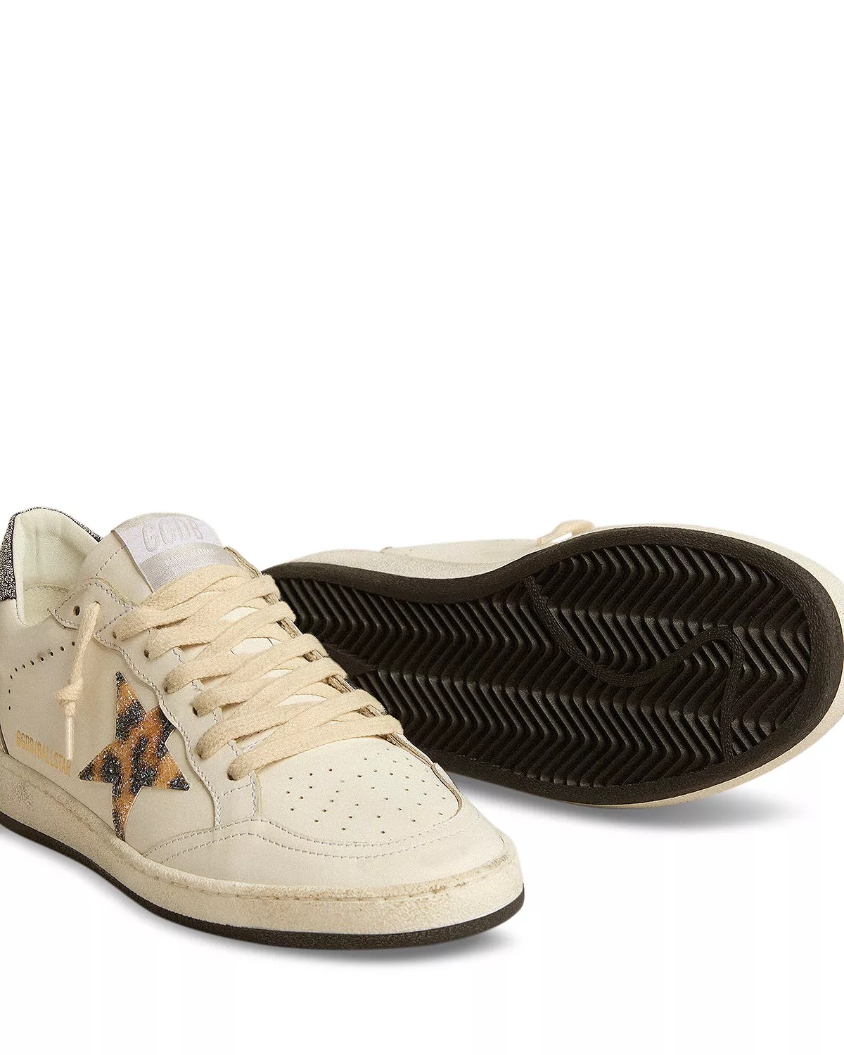 Women's Ball Star Lace Up Low Top Sneakers - 5
