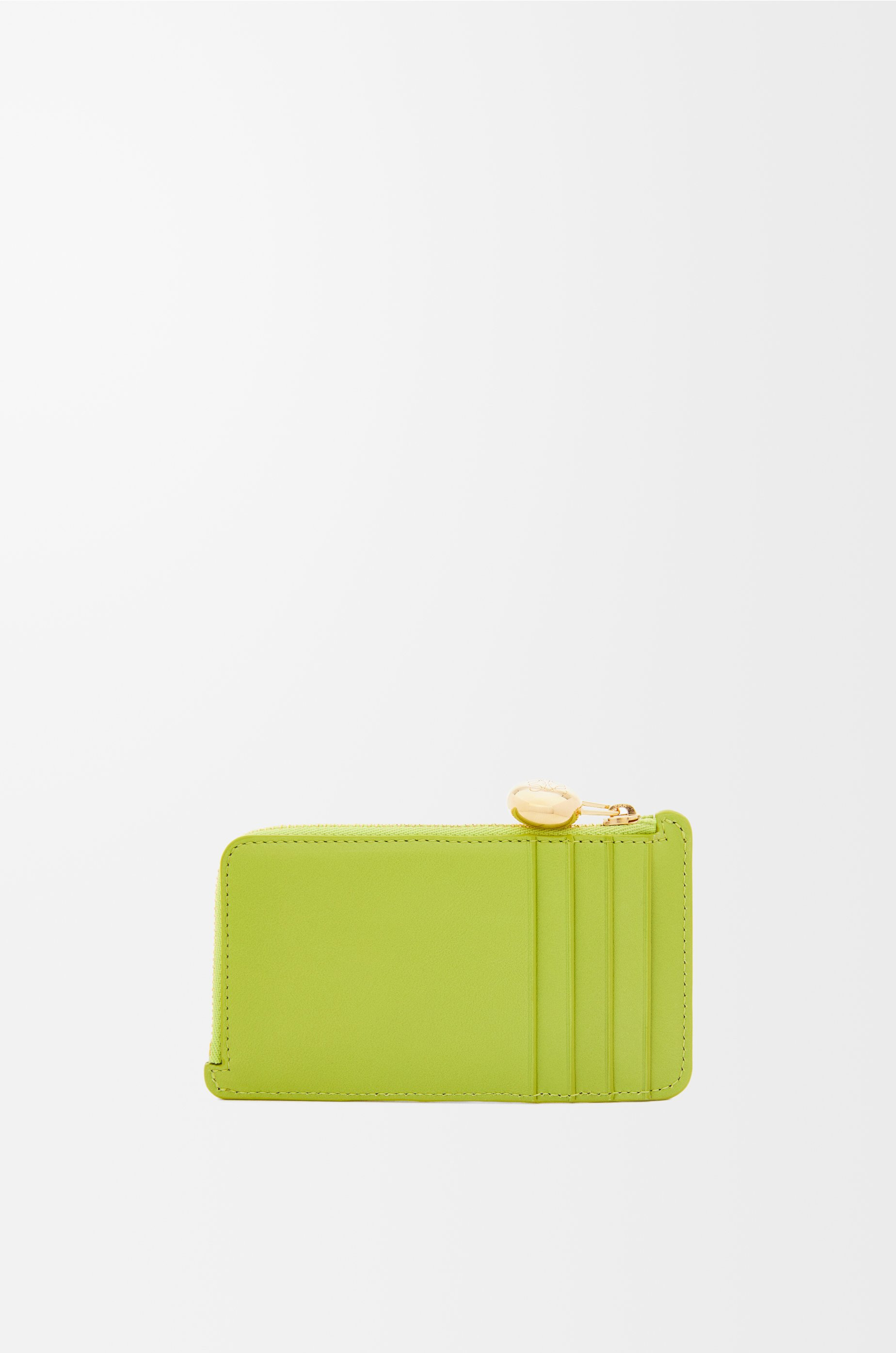 Pebble coin cardholder in shiny nappa calfskin - 3