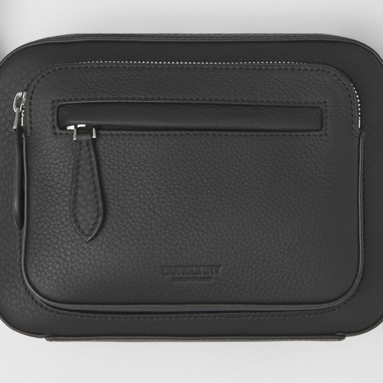 Grainy Leather Crossbody Bag - 2