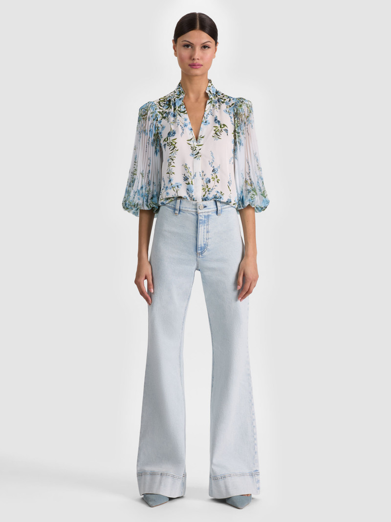 ILAN BUTTON DOWN BLOUSE 3