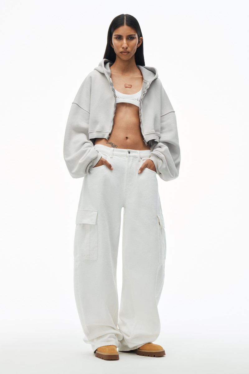 Alexander Wang Oversize Cargo Jeans in Cotton outlook