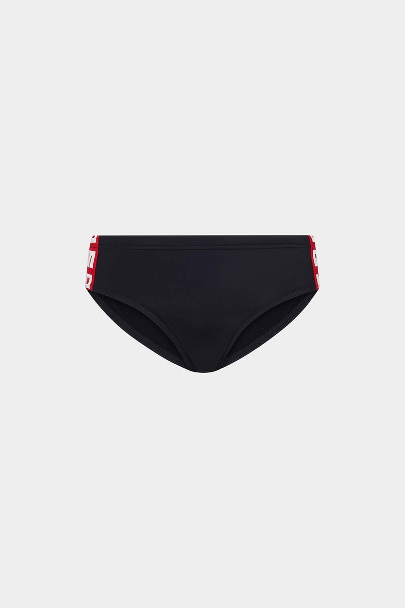 DSQ2 SLANTED LOGO SWIM BRIEF - 1