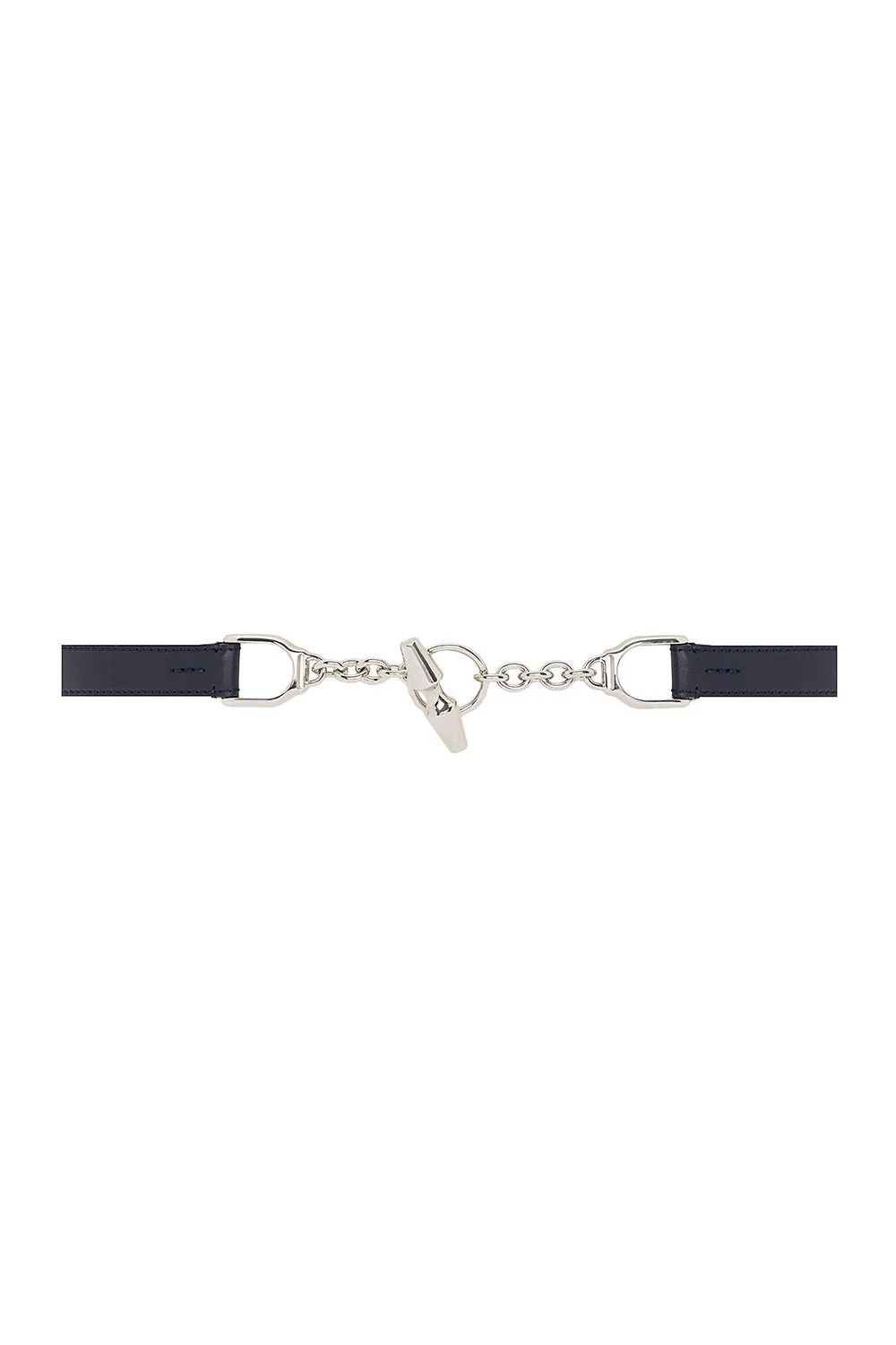 Toggle Skinny Belt - Chairman Navy - 1