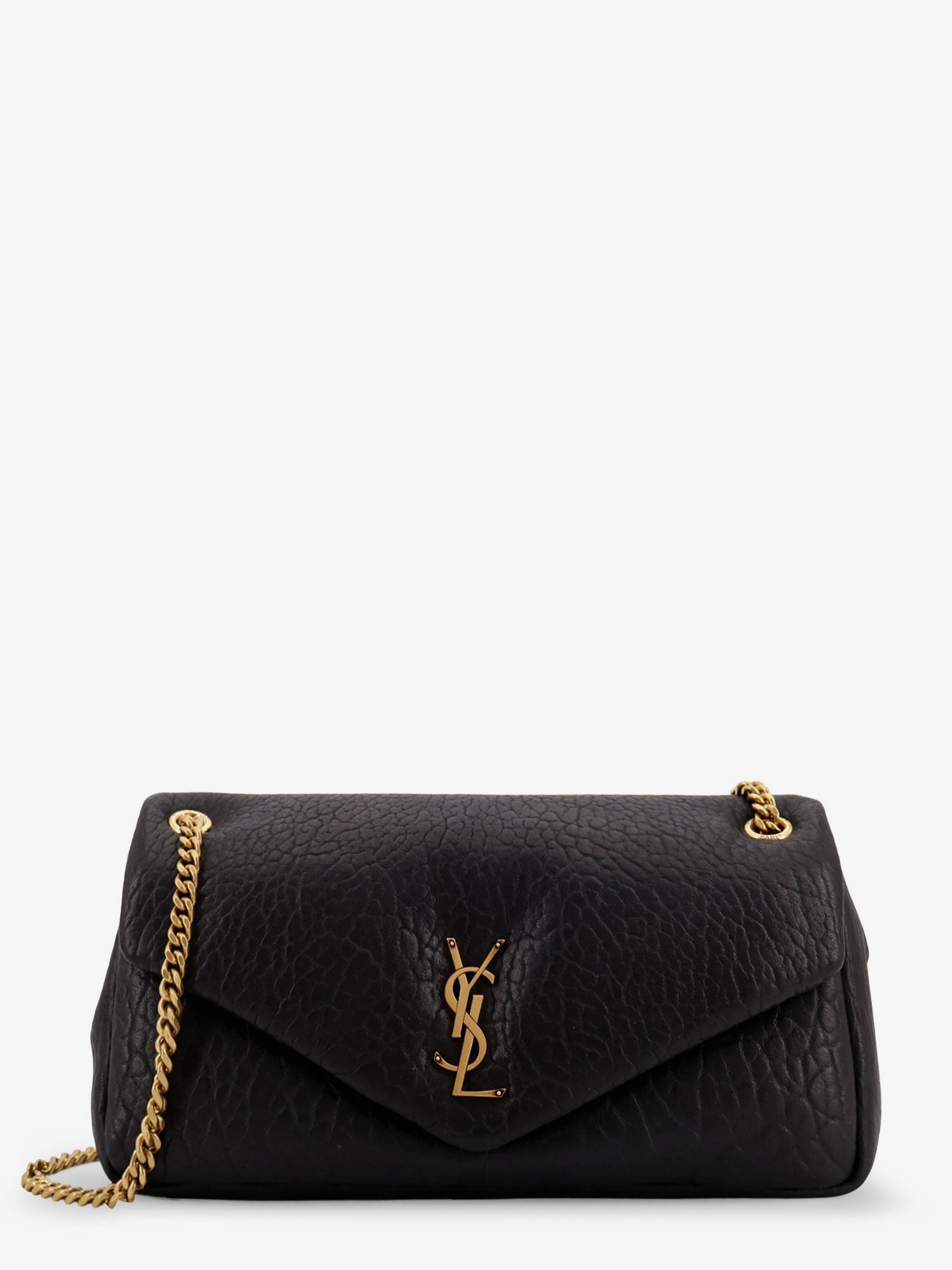 Saint Laurent Women Calypso Medium Leather Shoulder Bag - 1
