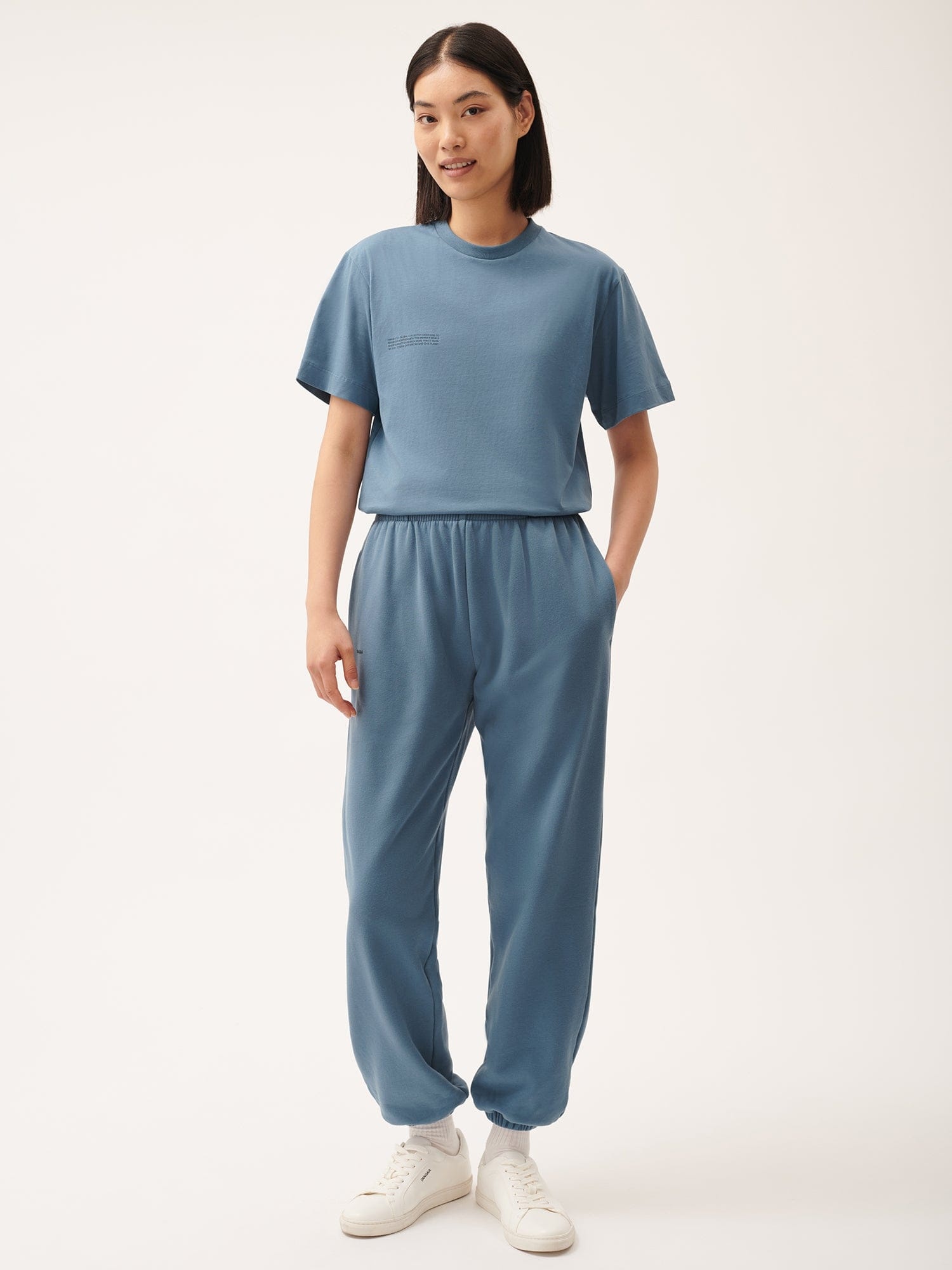 Womens 365 Midweight Track Pants - Indigo Blue - 3