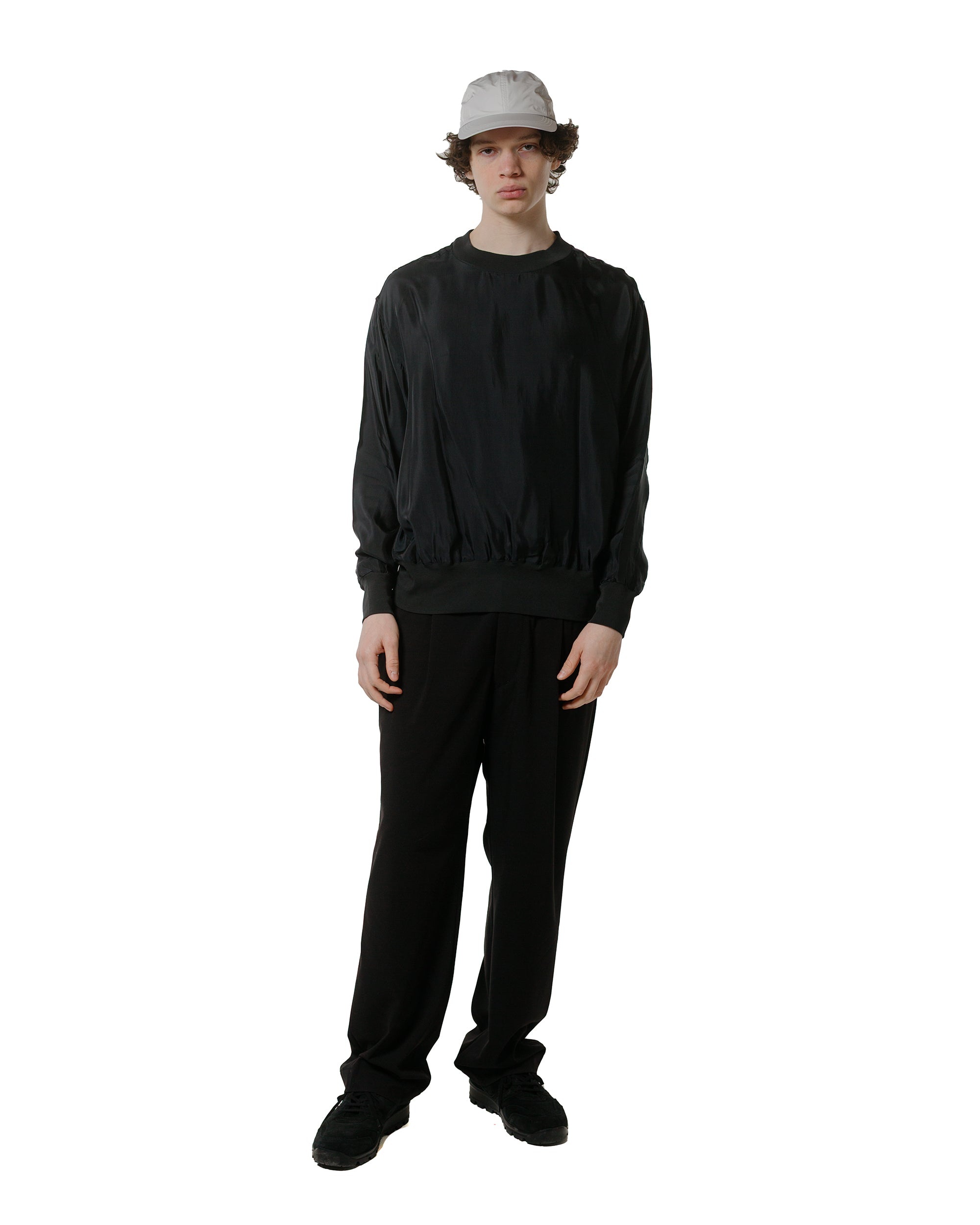 Cupro Pullover Black - 4