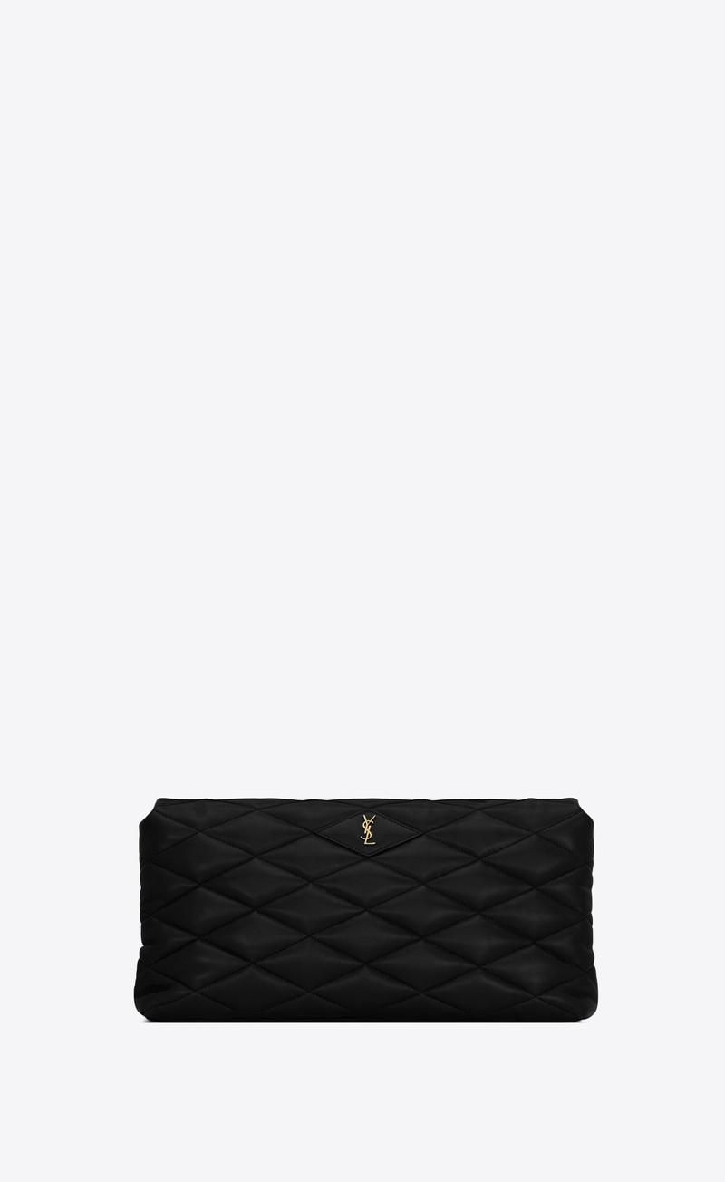 sade large clutch in lambskin 1